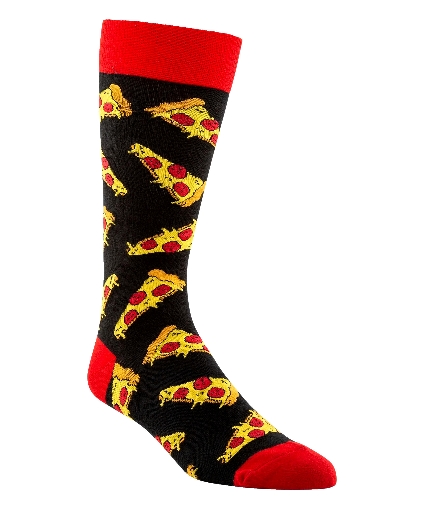 Denver Hayes Men's Novelty Food Pattern Crew Socks