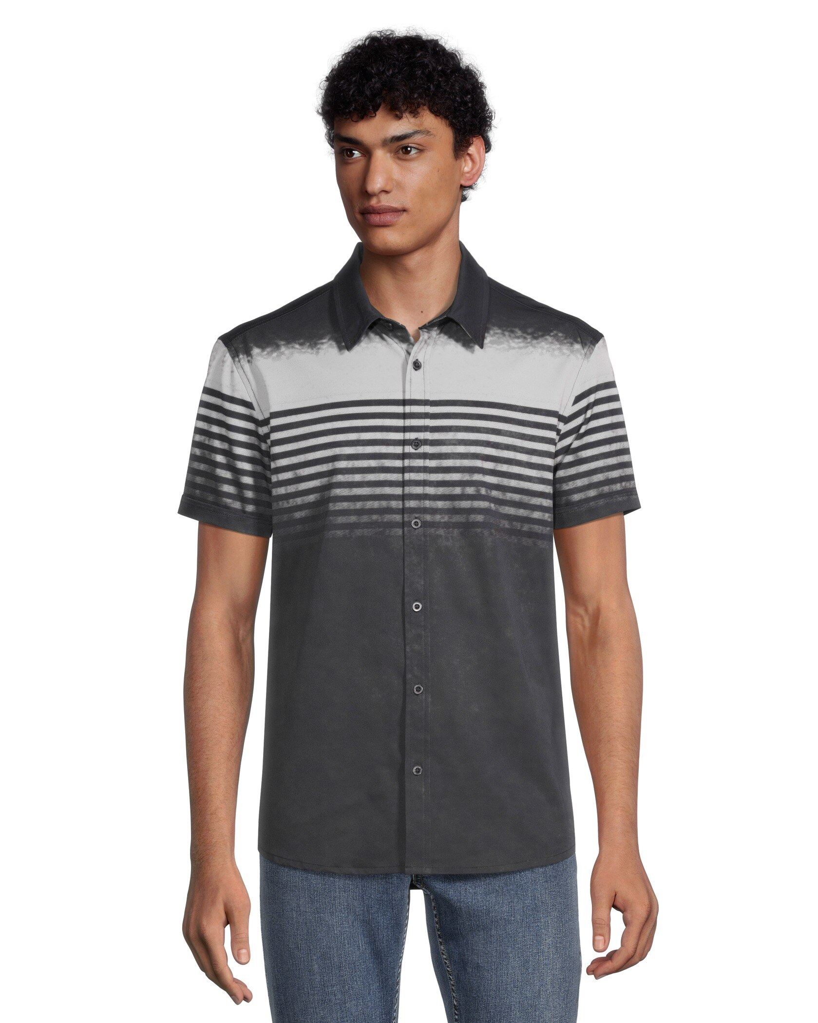 Lois Men's Benton Short Sleeve 4-Way Stretch Shirt