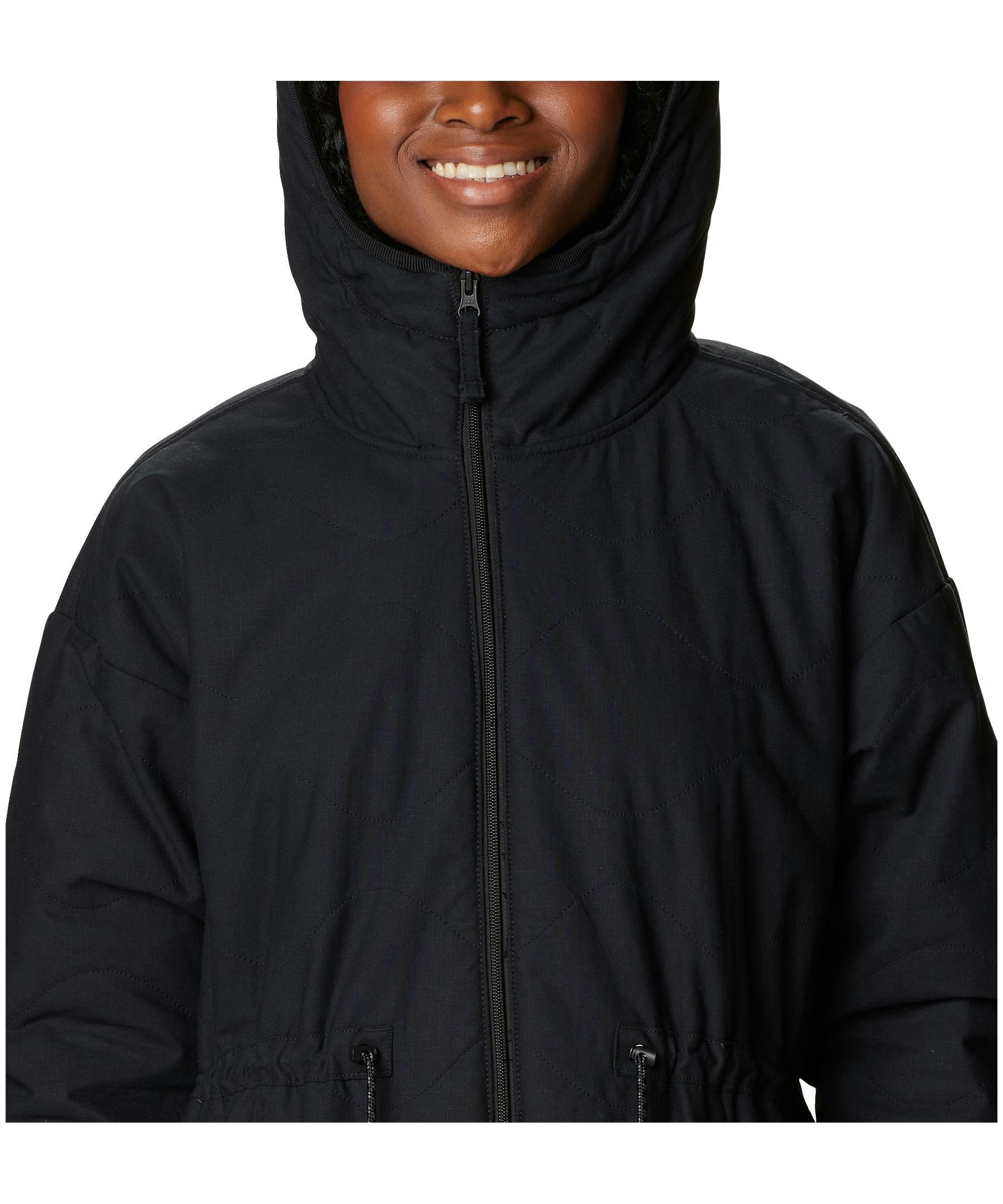 Columbia Women's Crystal Crest Quilted Sherpa-Lined Jacket