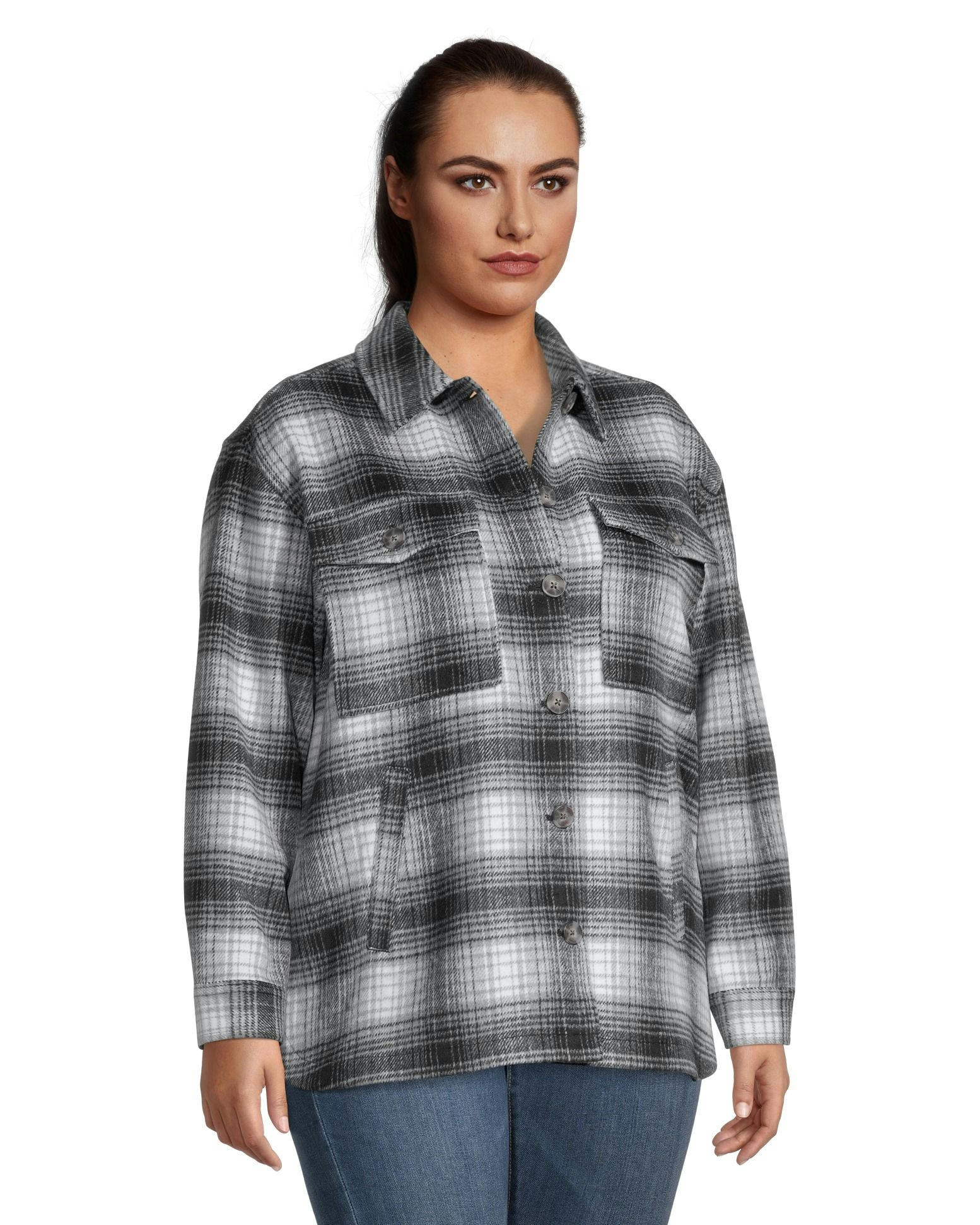Denver Hayes Women's Button Down Shacket