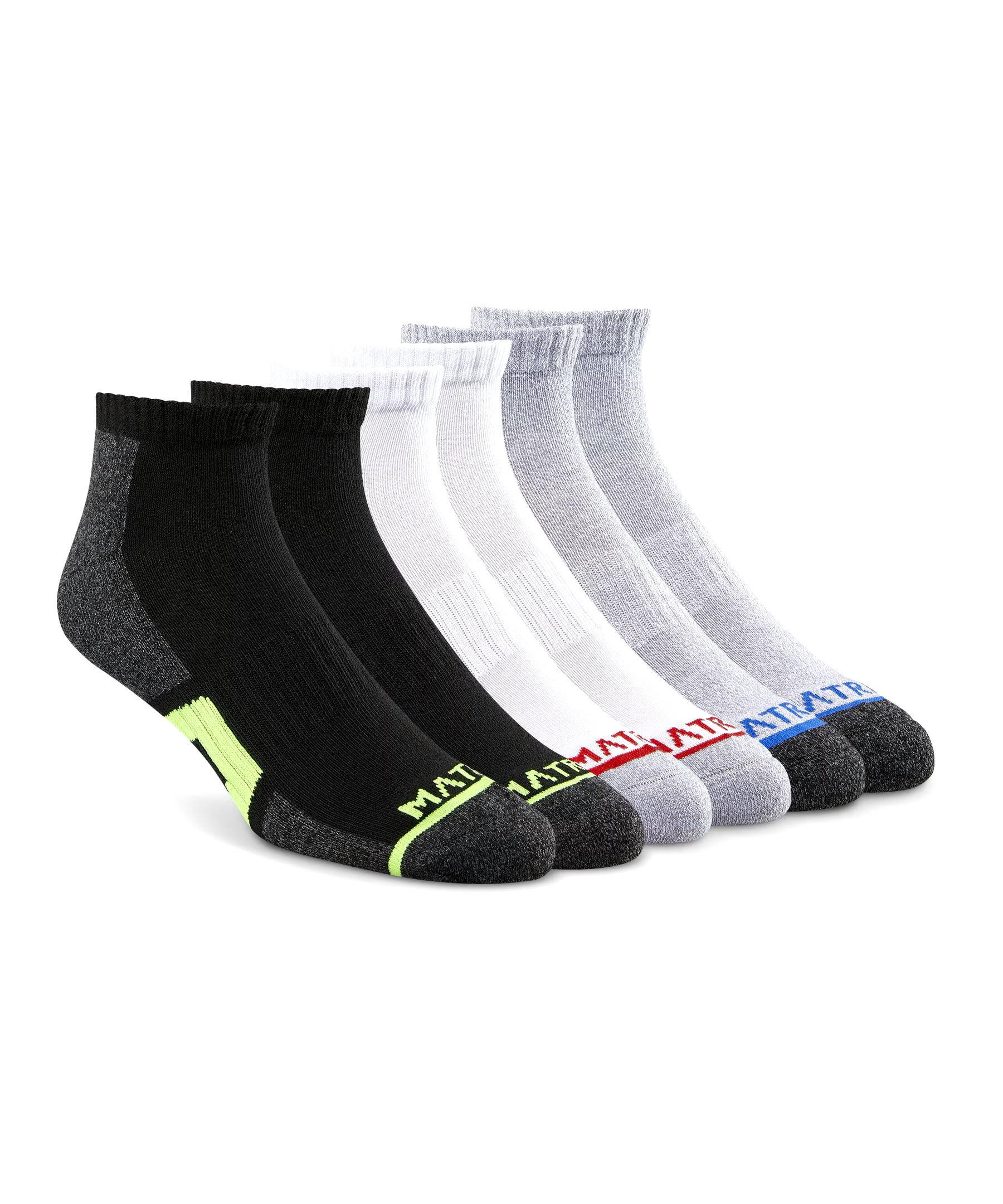 Matrix Men's 6 Pack Low Cut Sport Socks