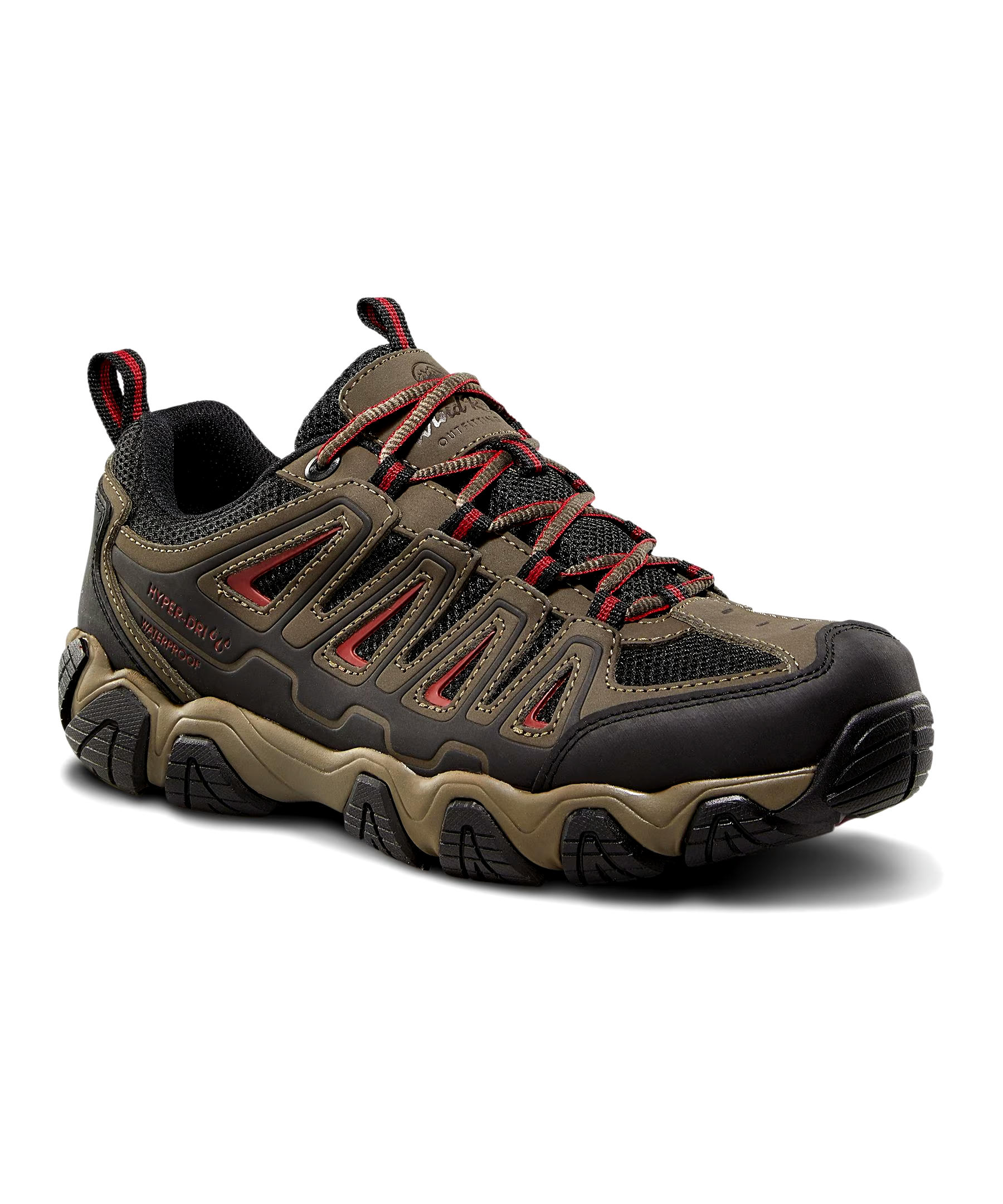 WindRiver Men's Retallack HD3 Waterproof Wide Fit Low Cut Hiker Shoes