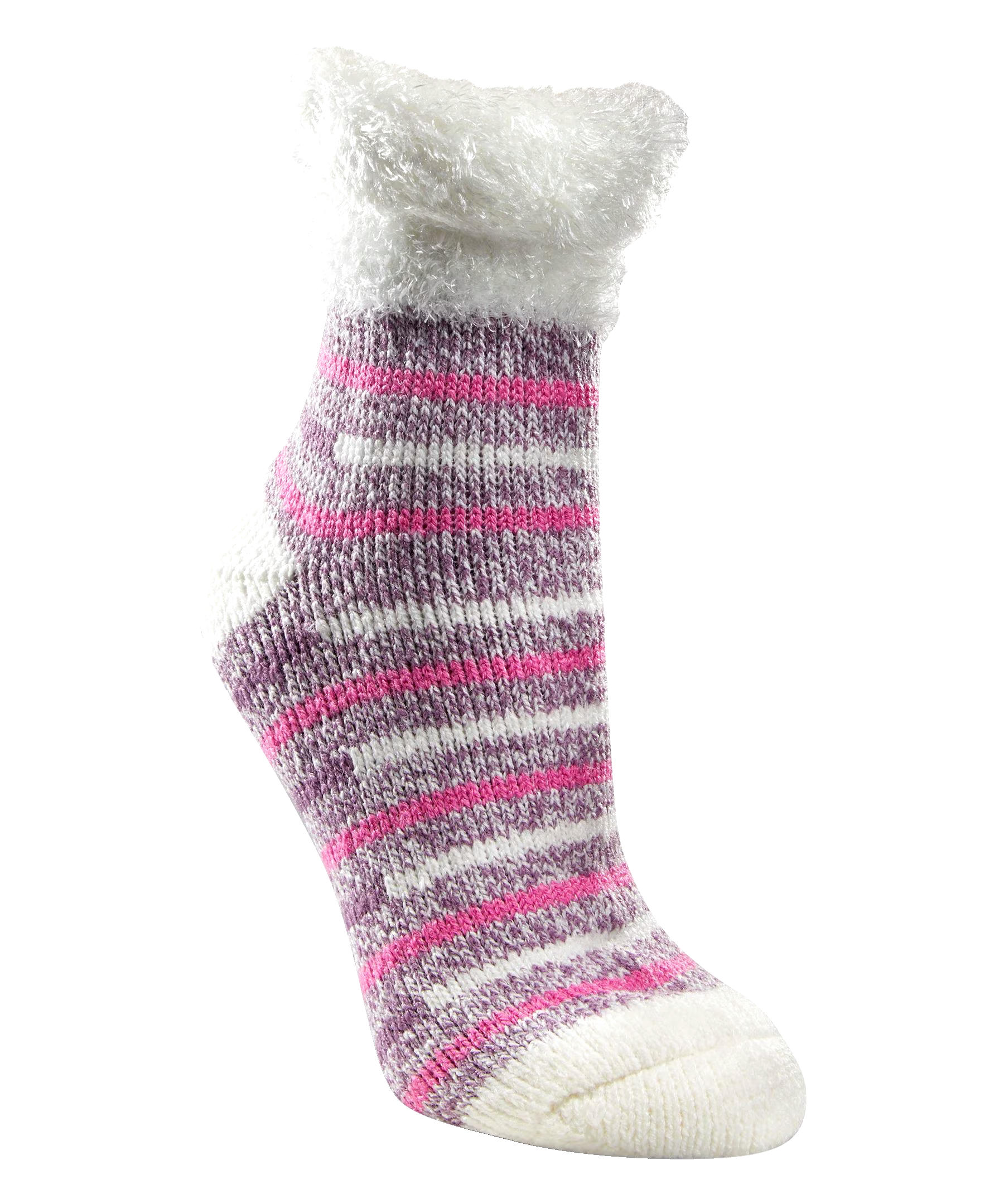 WindRiver Women's Feather Cuff T-Max Heat Home Socks