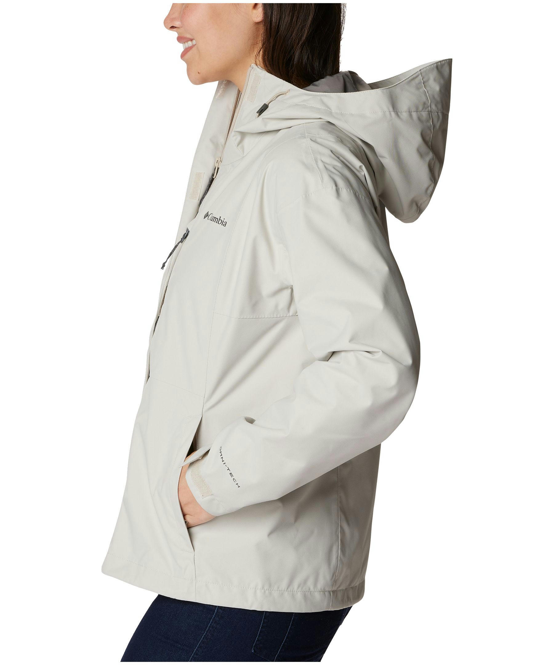 Columbia Women's Hikebound Omni-Tech Hooded Waterproof Rain Jacket
