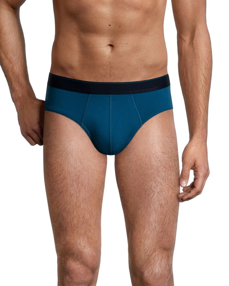 Denver Hayes Men's 4 Pack Yarn Dye Sport Briefs