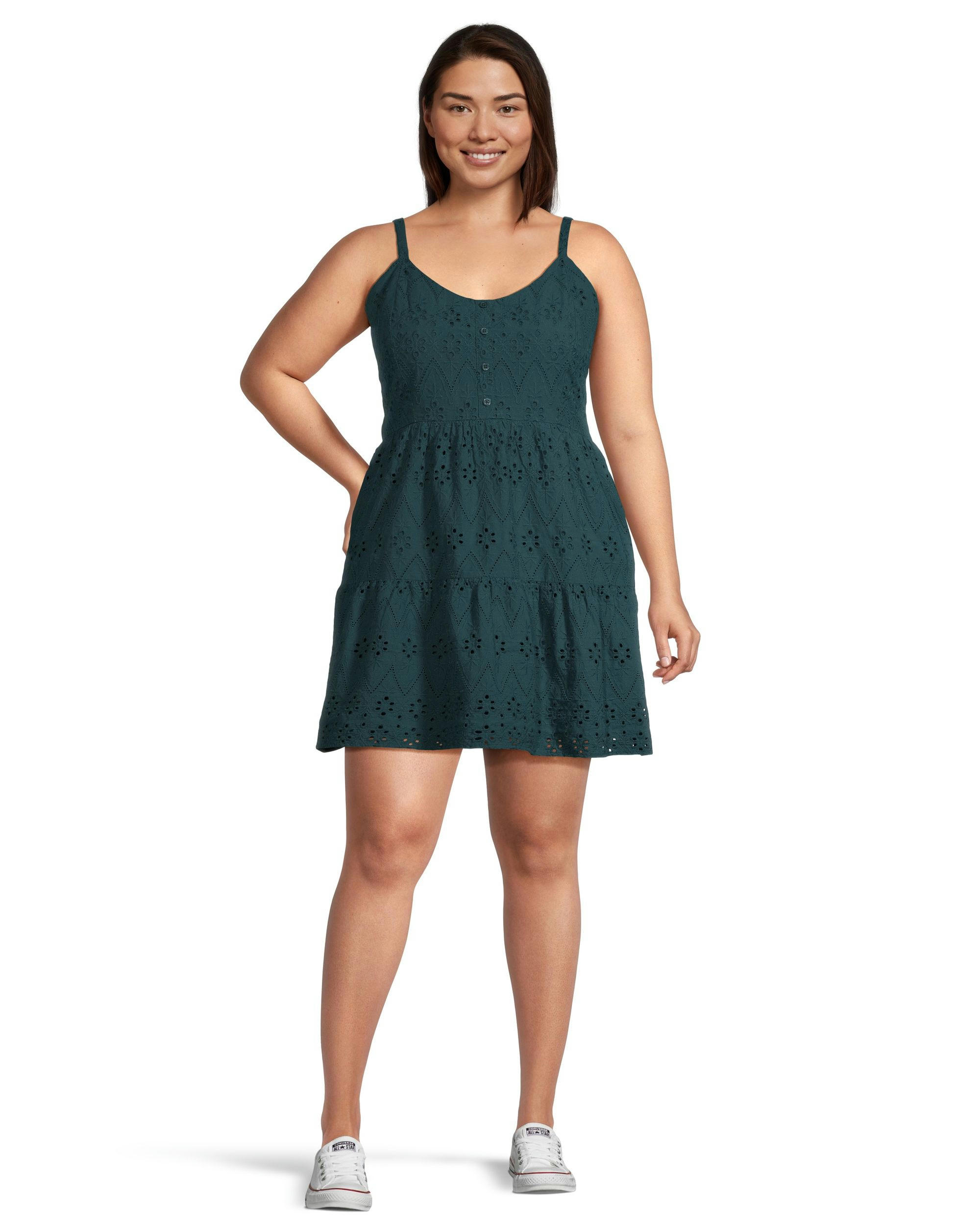 Denver Hayes Women's Eyelet Dress