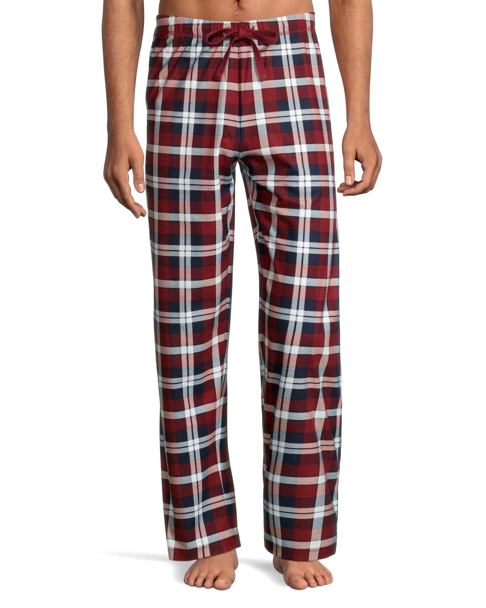 WindRiver Men's Heritage Fleece Plaid Lounge Pants