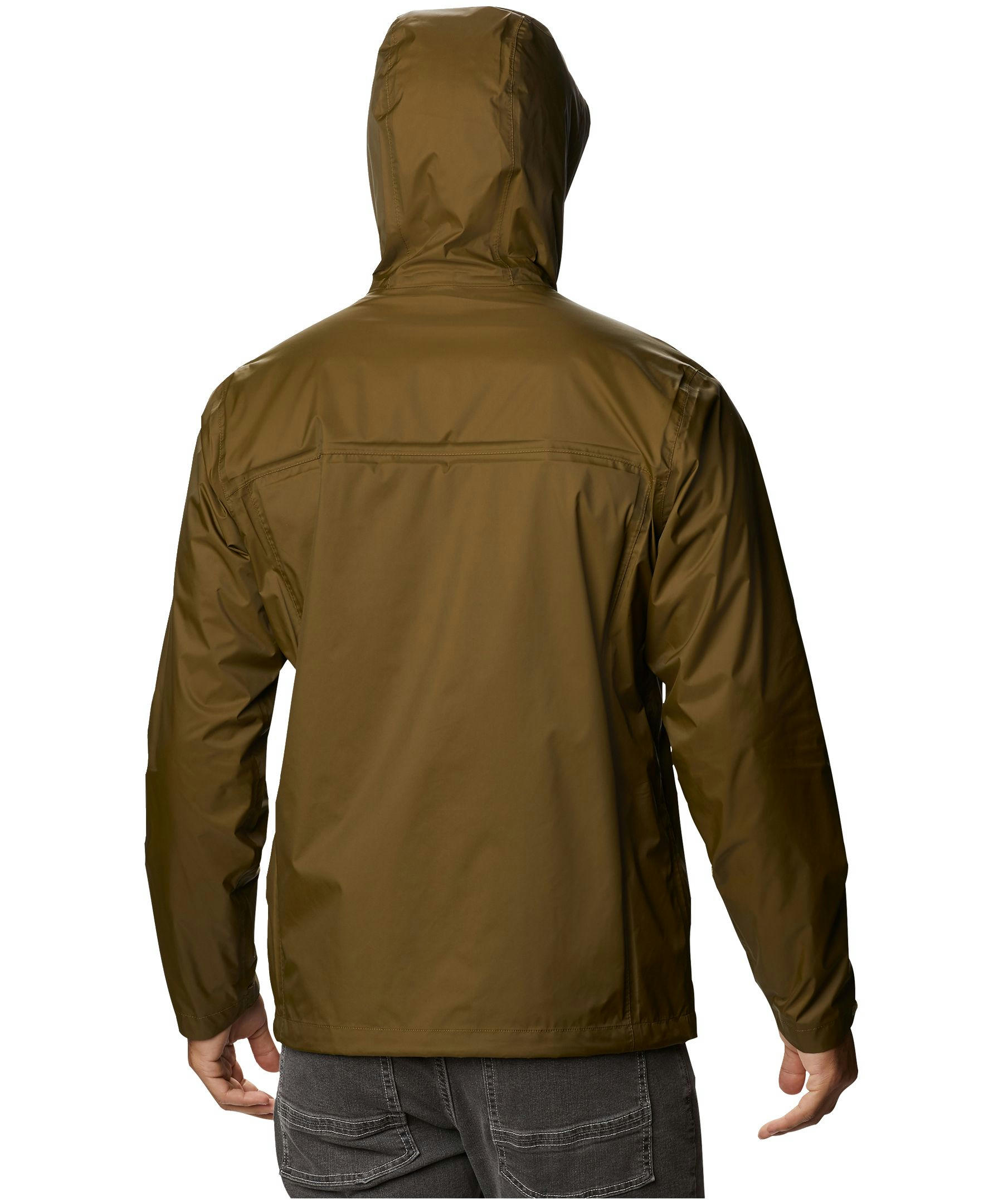 Columbia Men's Watertight II Hooded Rain Jacket, Waterproof, Breathable, Packable, Hiking