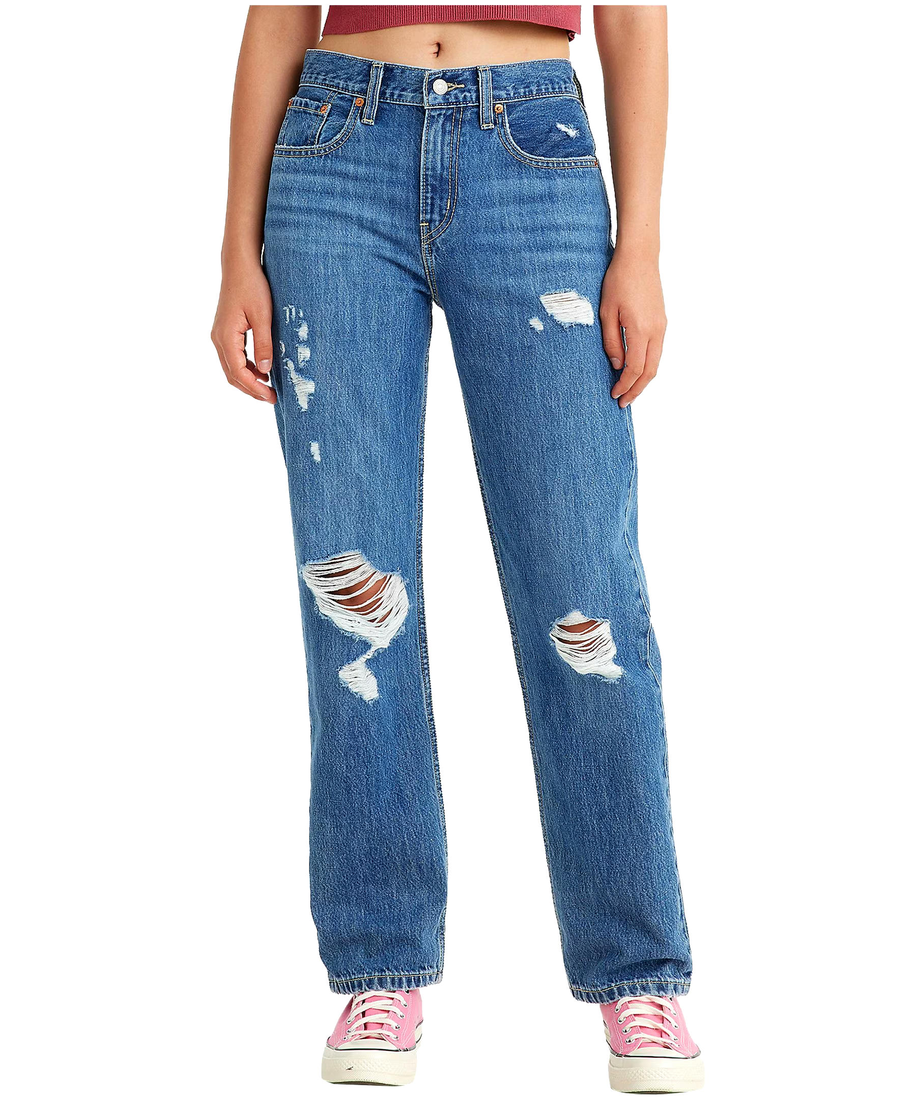 Levi's Women's Low Pro Low Rise Straight Leg Jeans