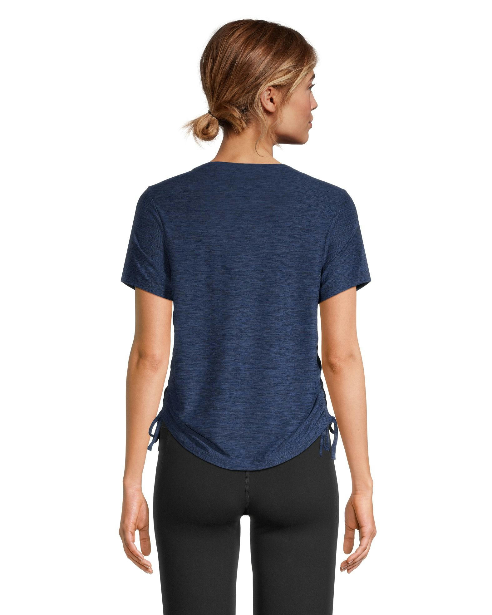 Shambhala Women's Semi Fitted Ruched T Shirt