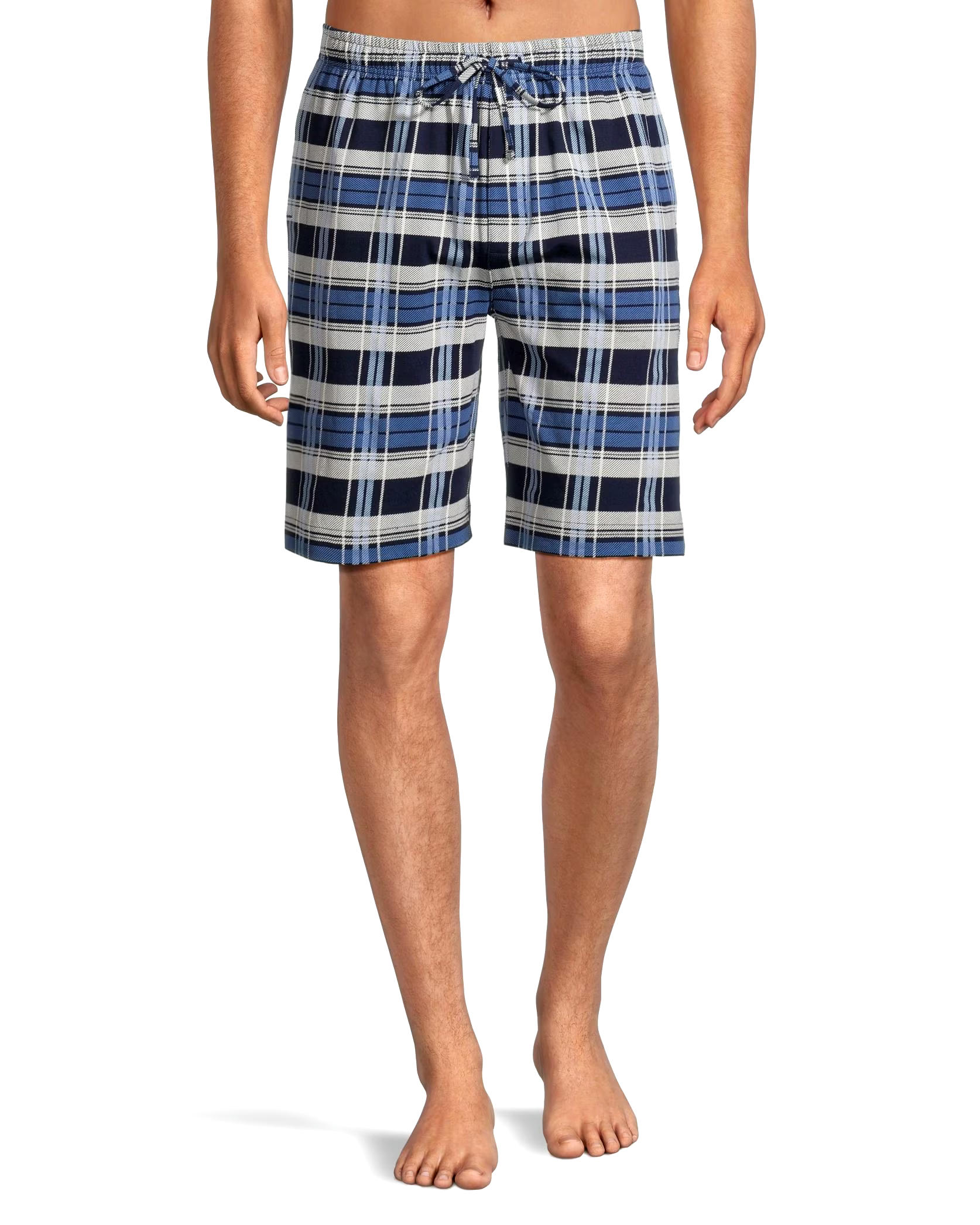 Denver Hayes Men's Jersey Plaid Lounge Shorts