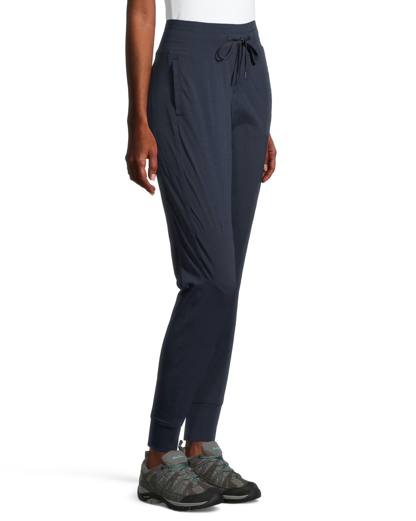 WindRiver  Women's Water Repellent Hyper-Dri 1 UV Protection Stretch Pull On Jogger Pants