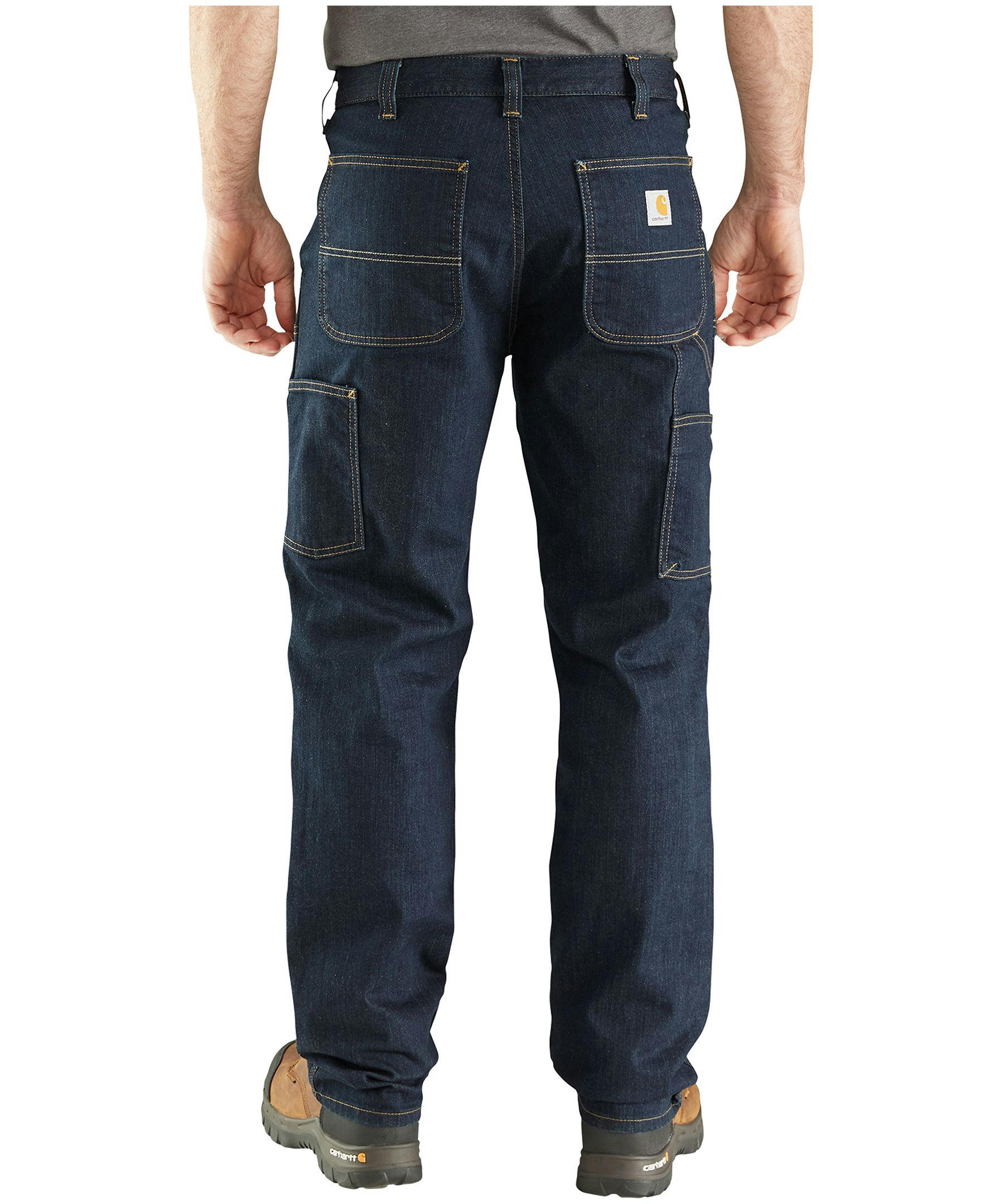 Carhartt Men's Rugged Flex Double Front Relaxed Fit Utility Work Jeans - Erie
