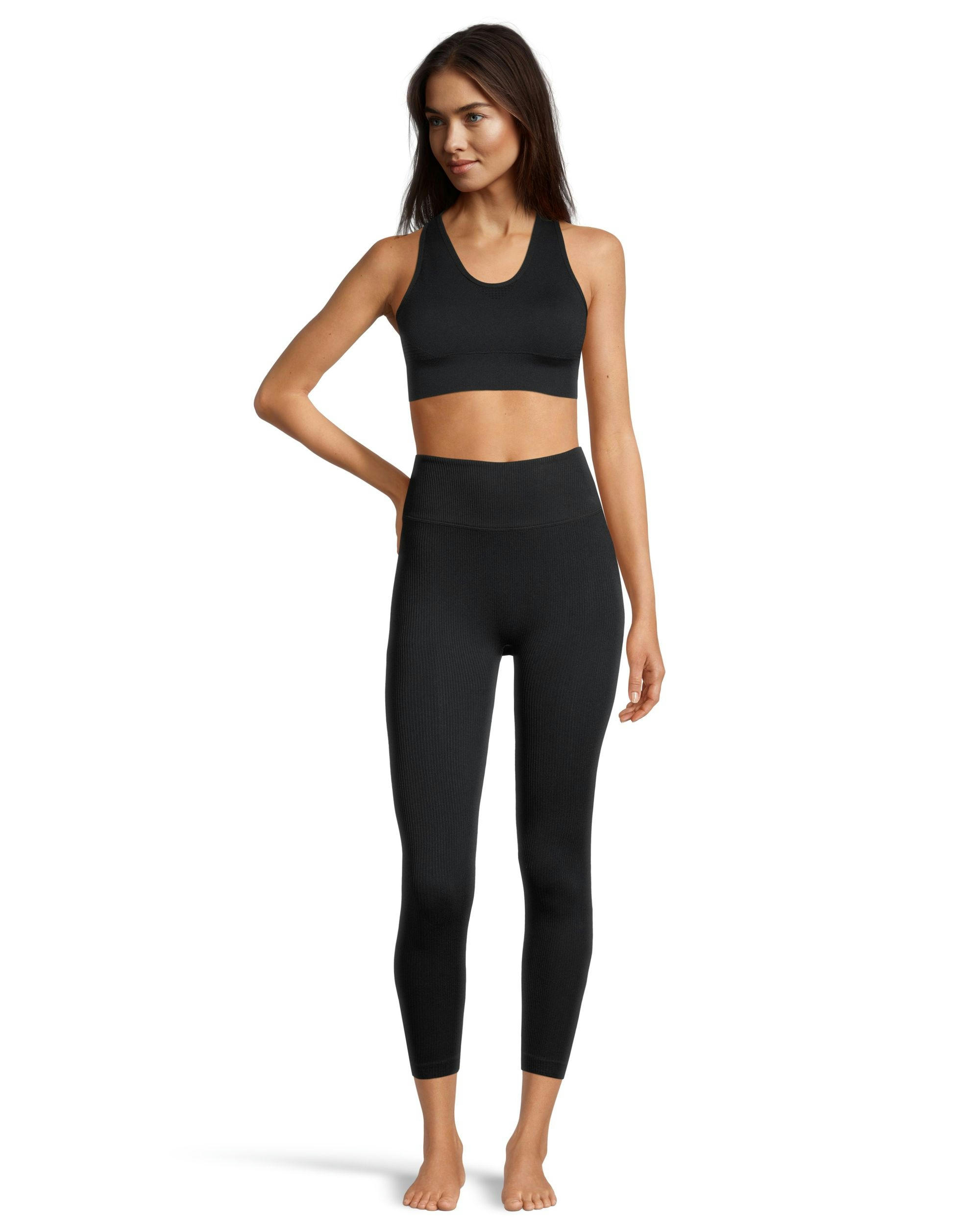 Shambhala Women's Live-In Confidence Seamless Ribbed Comfort Bra