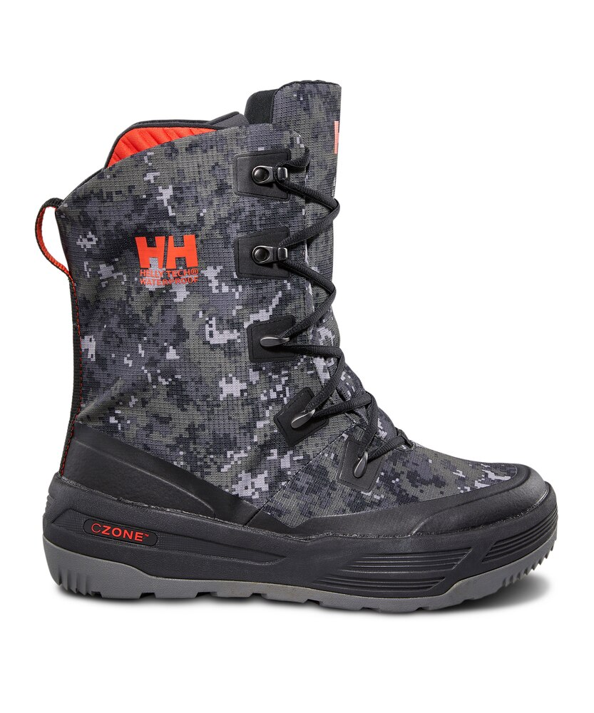Helly Hansen Men's Bivy 2.0 IceFX T-Max Heat Waterproof Winter Boots - Black/Grey