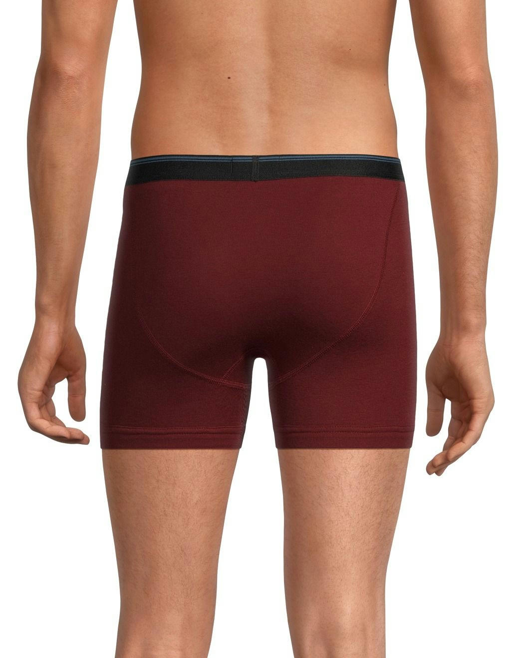 Denver Hayes Men's 3 Pack Solid Boxer Briefs
