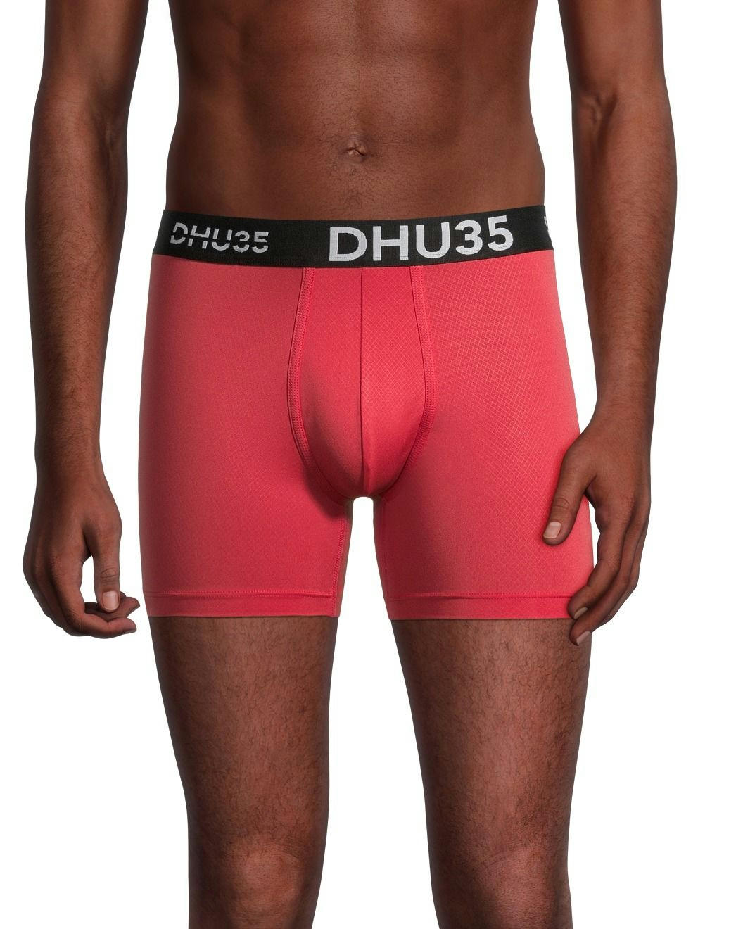 Denver Hayes Men's 3 Pack Fashion Microfiber Heat Press Boxer Briefs