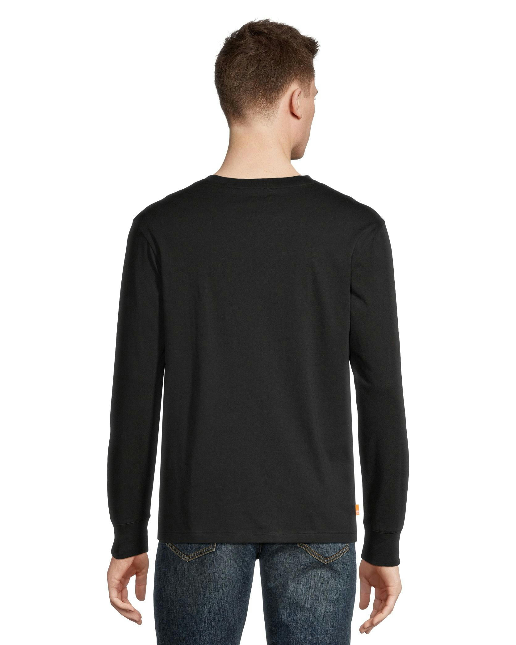 Timberland Men's Long Sleeve Front Graphic T Shirt