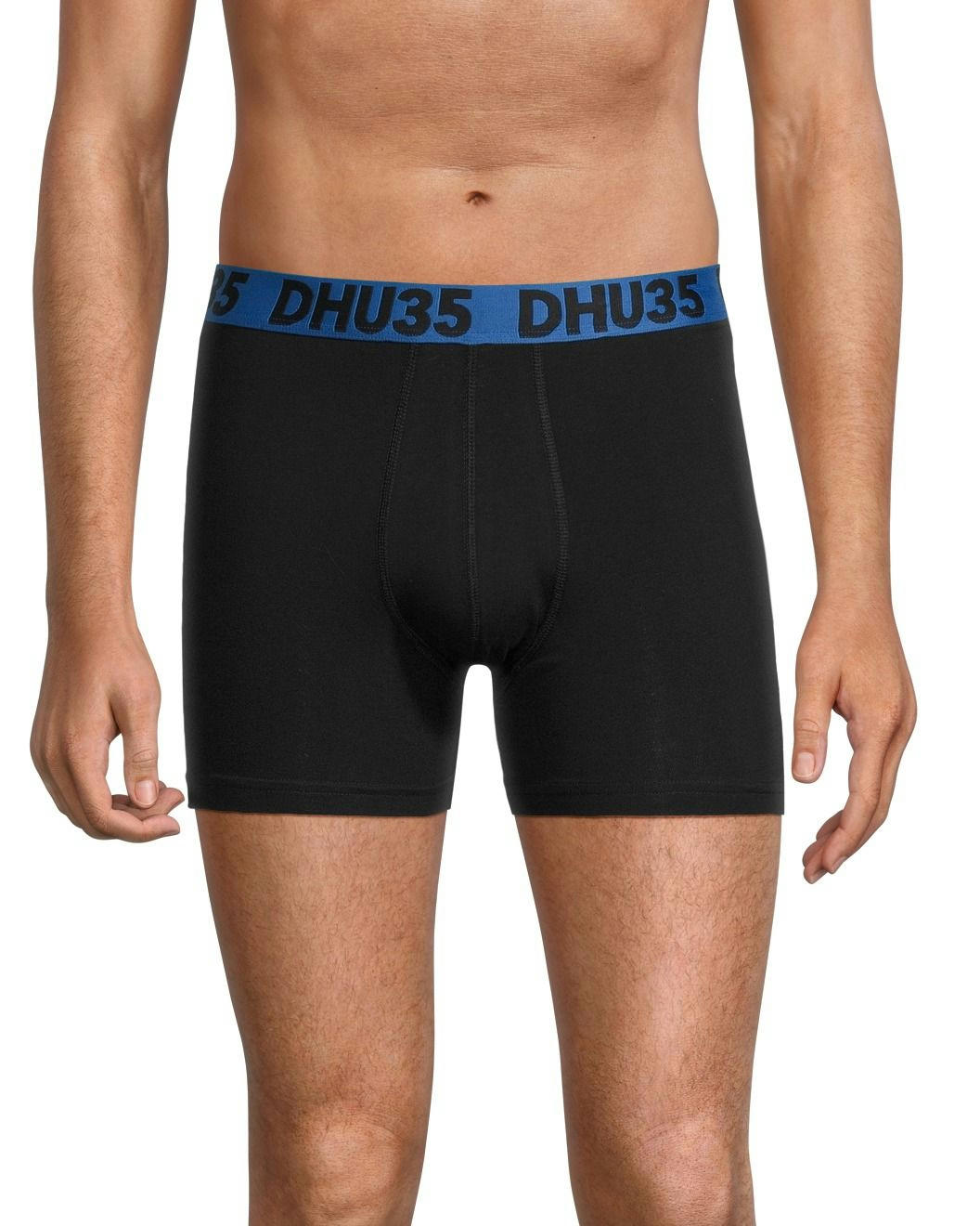 Denver Hayes Men's 3 Pack Fashion Cotton Stretch Elastic Trunk Briefs Underwear