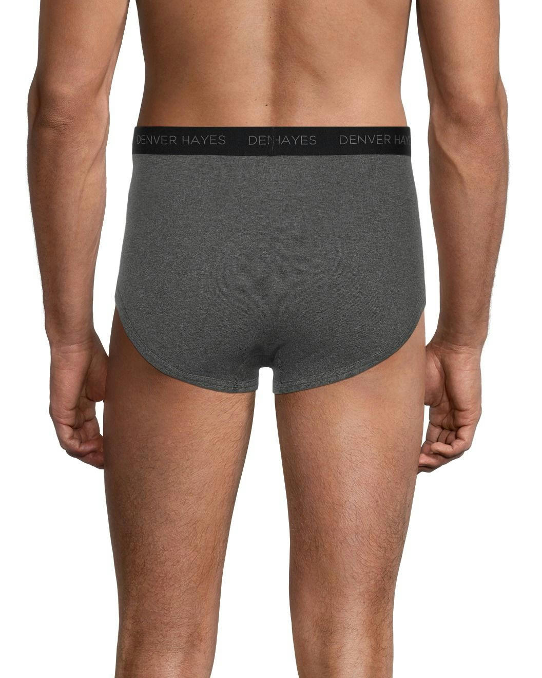 Denver Hayes Men's Classic 3 Pack Underwear Basic Briefs