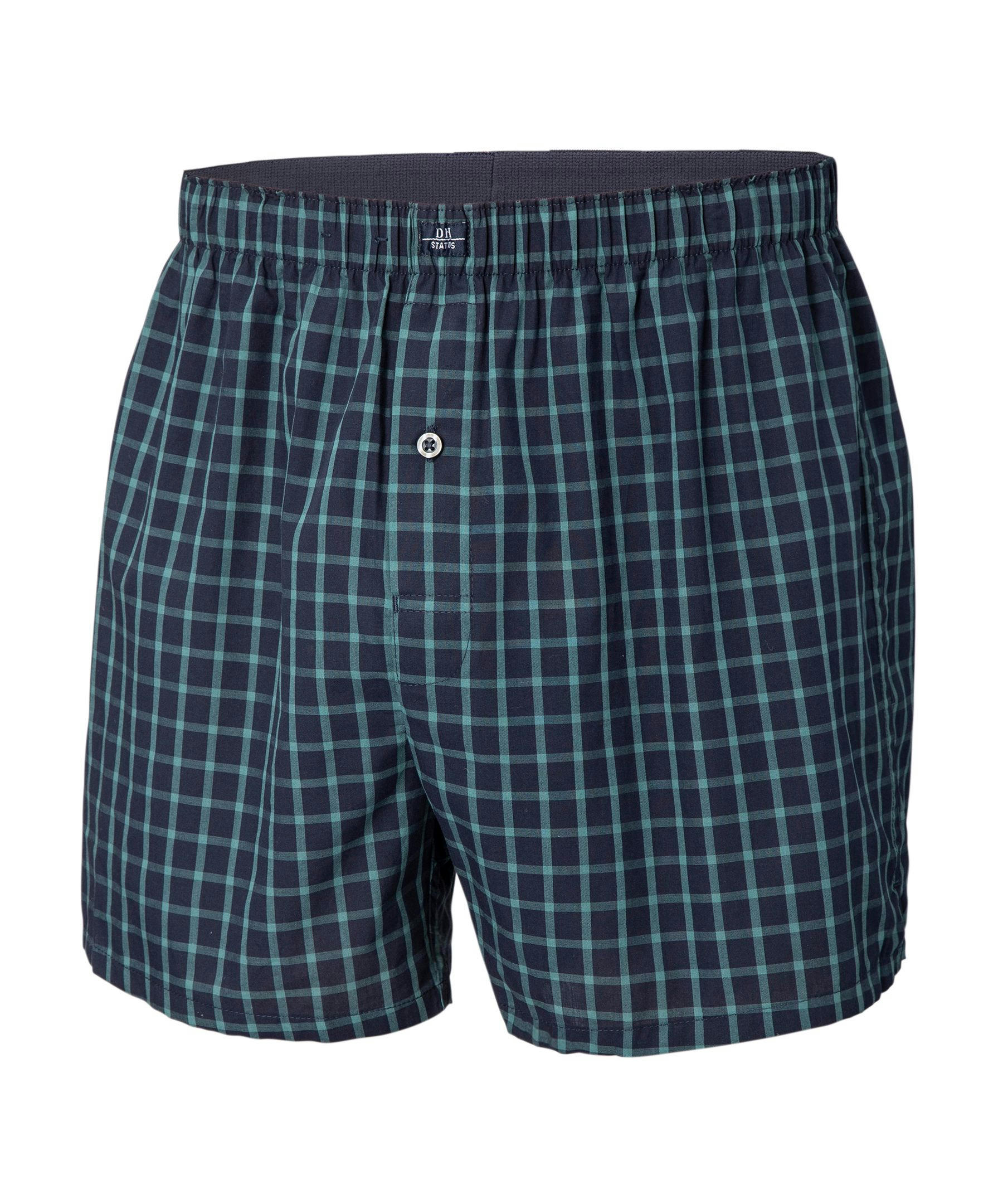 Denver Hayes Men's 2 Pack Woven Boxer