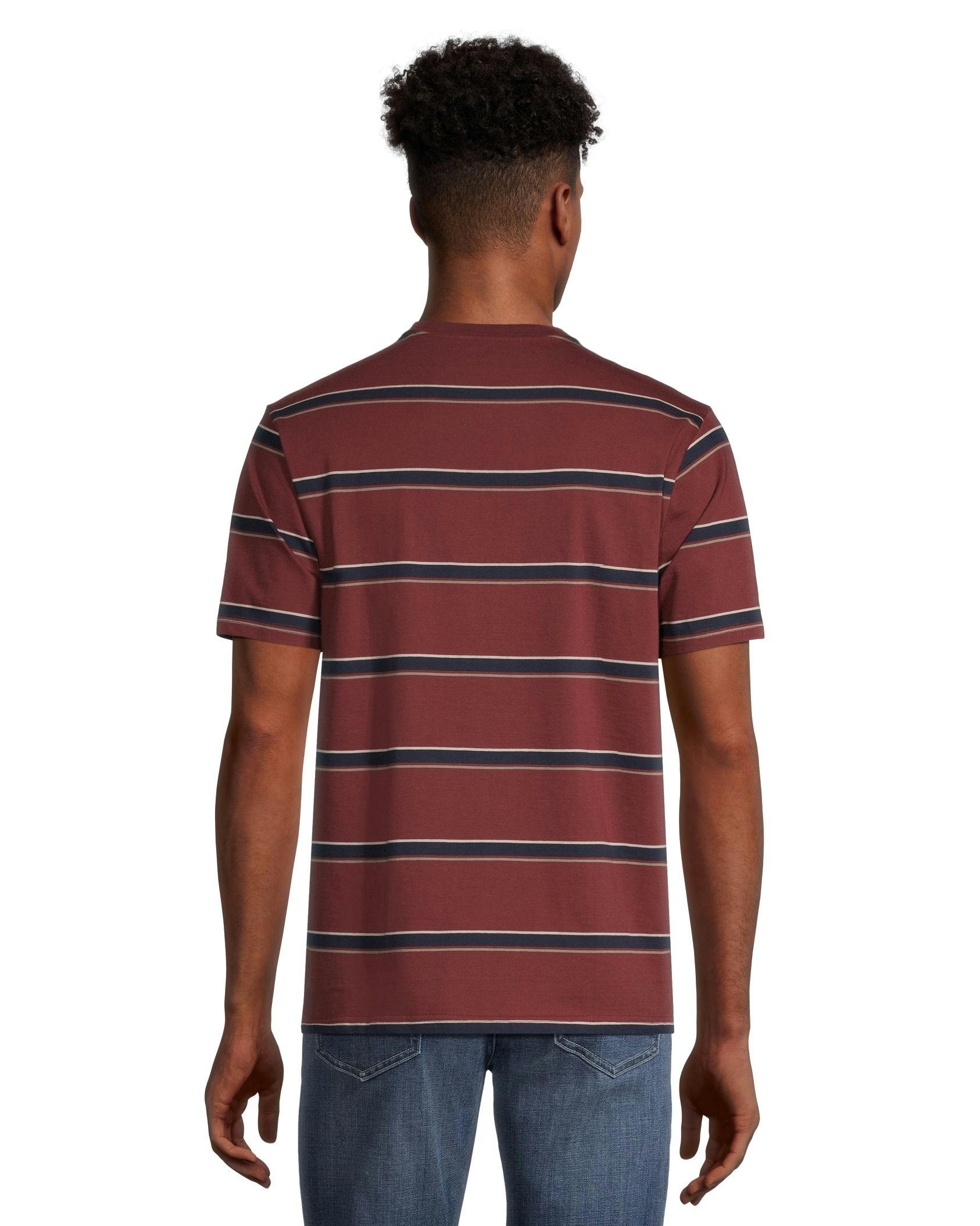 Denver Hayes Men's 50 Wash Classic Fit Crew Neck T Shirt