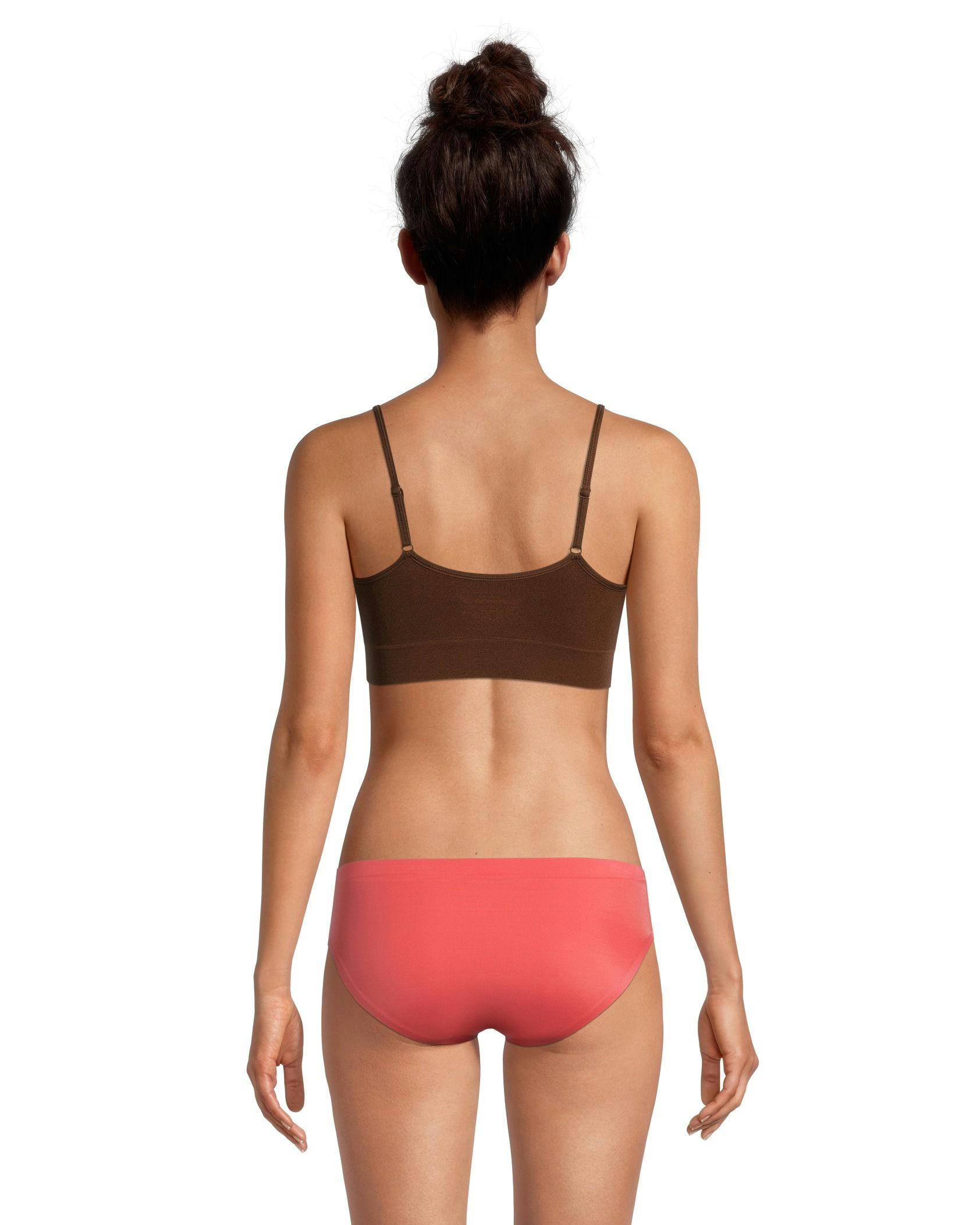 Denver Hayes Women's 2 Pack Perfect Fit Seamless Comfort Bra