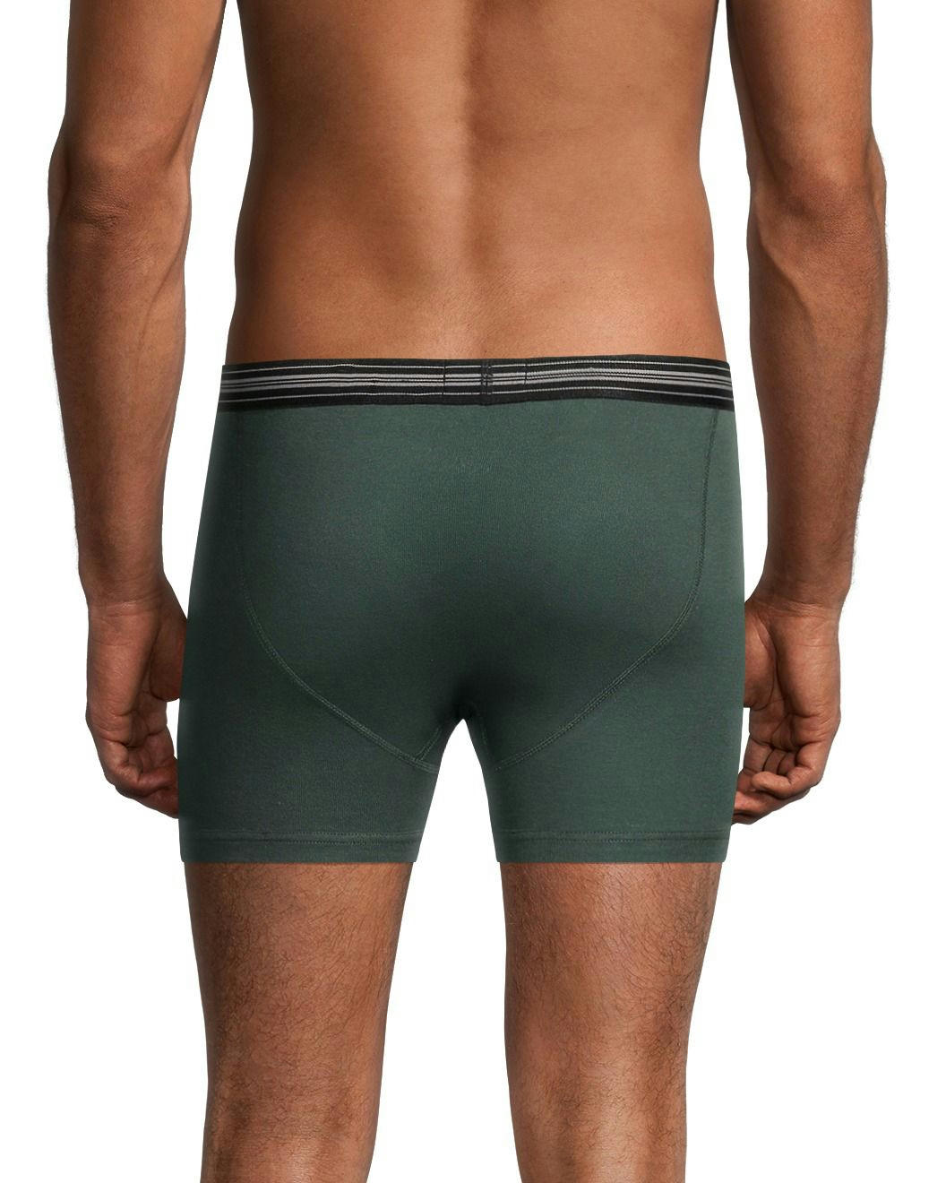 Denver Hayes Men's 3 Pack Solid Boxer Briefs