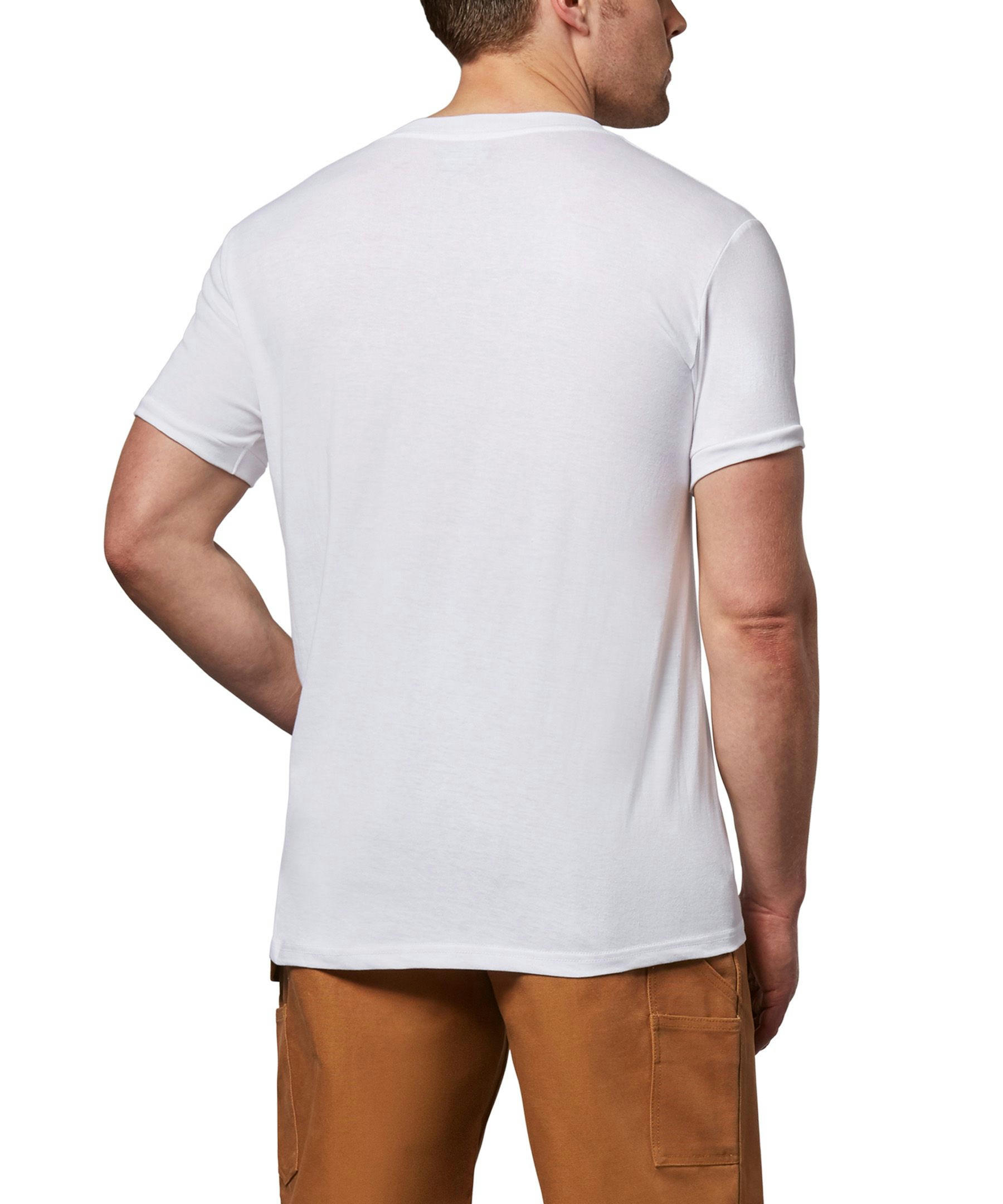 Aggressor Men's Crewneck Short Sleeve Work T-Shirt With FRESHTECH