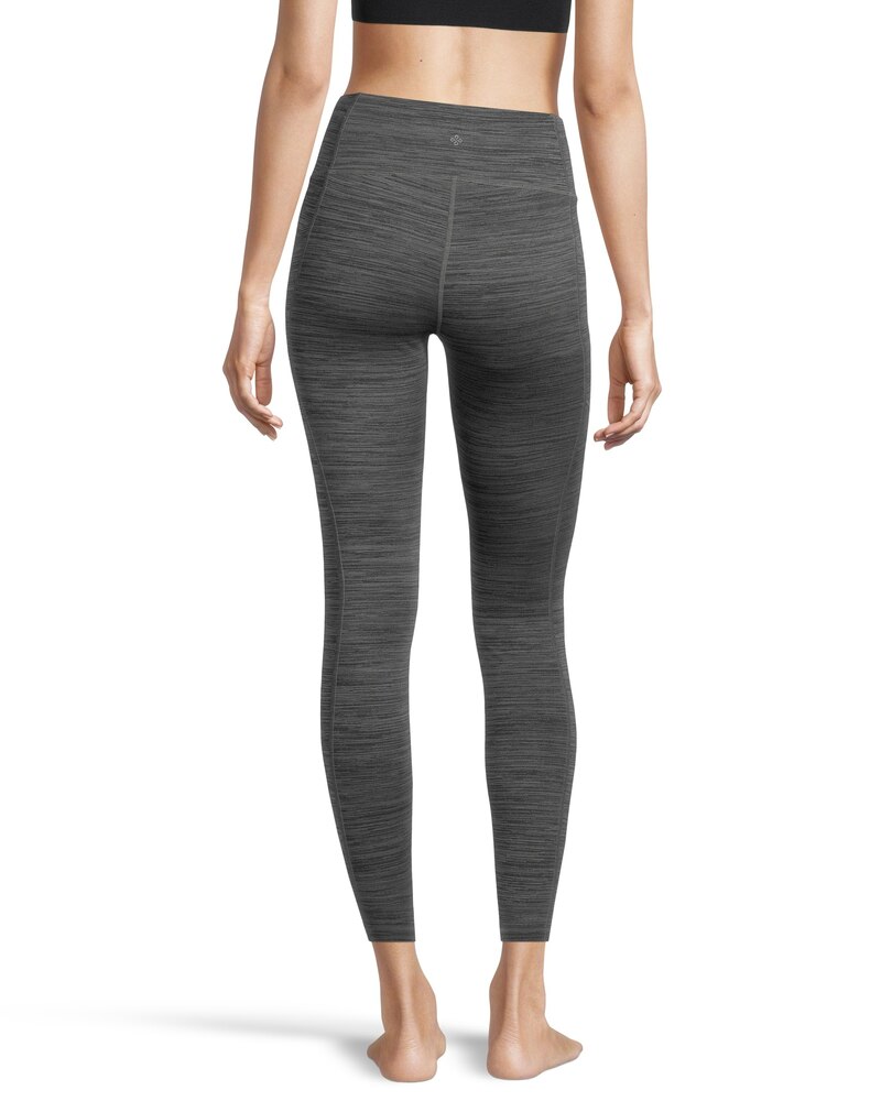 Shambhala Women's High Rise Live-In Warmth Brushed Leggings with Side Pocket - Full Length