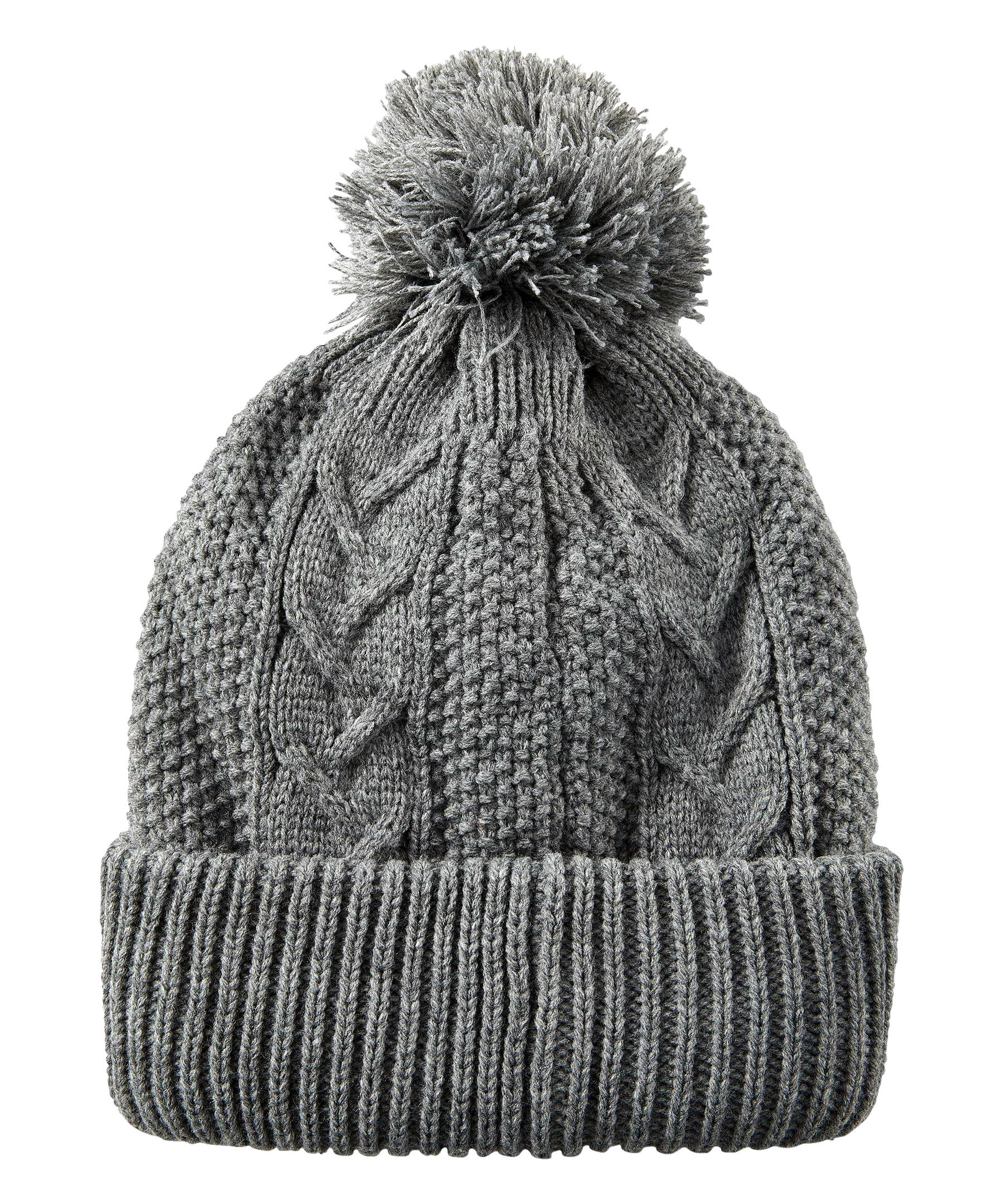 Denver Hayes Women's Cable Knit Pile Lined Cuffed Toque