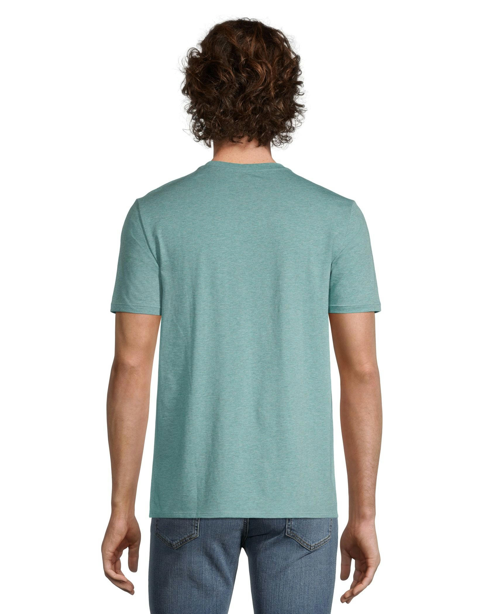 Denver Hayes Men's Stretch Modern Fit Crewneck T Shirt