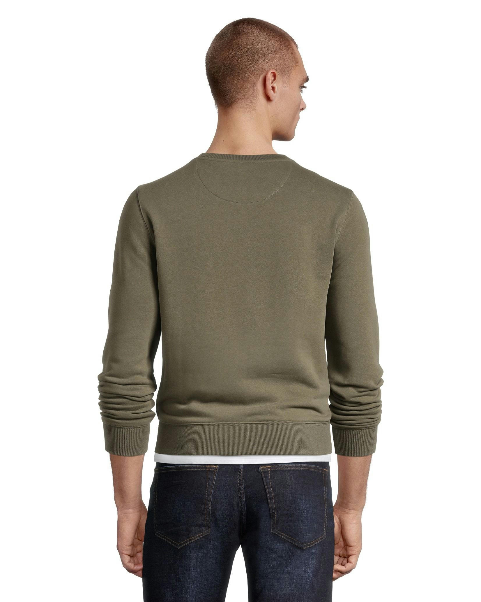 Denver Hayes Men's Basic Fleece Crewneck Sweatshirt