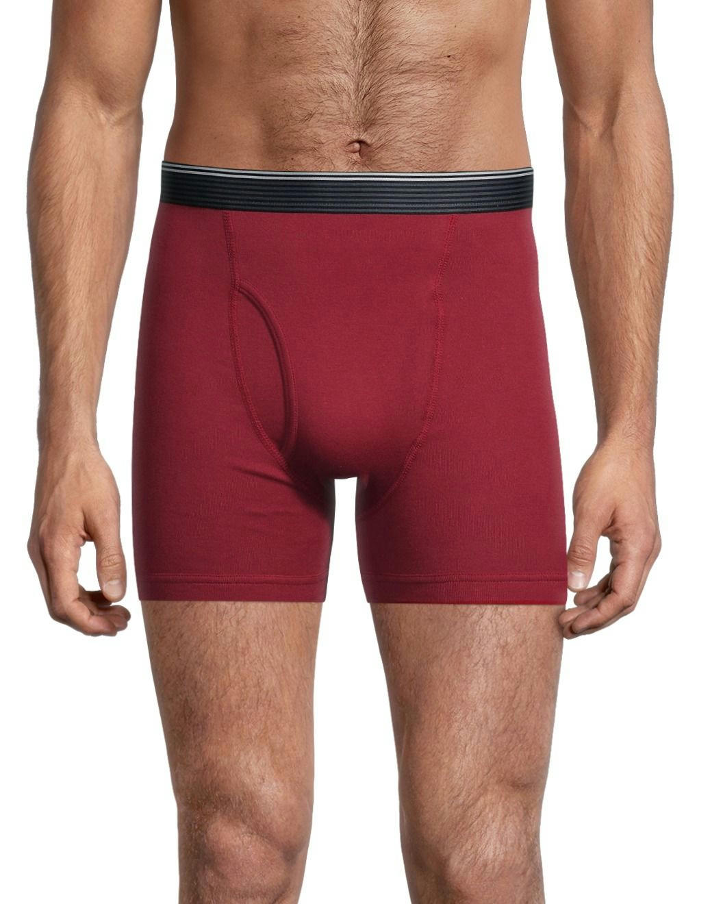 Denver Hayes Men's 4 Pack Classic Boxer Briefs Underwear