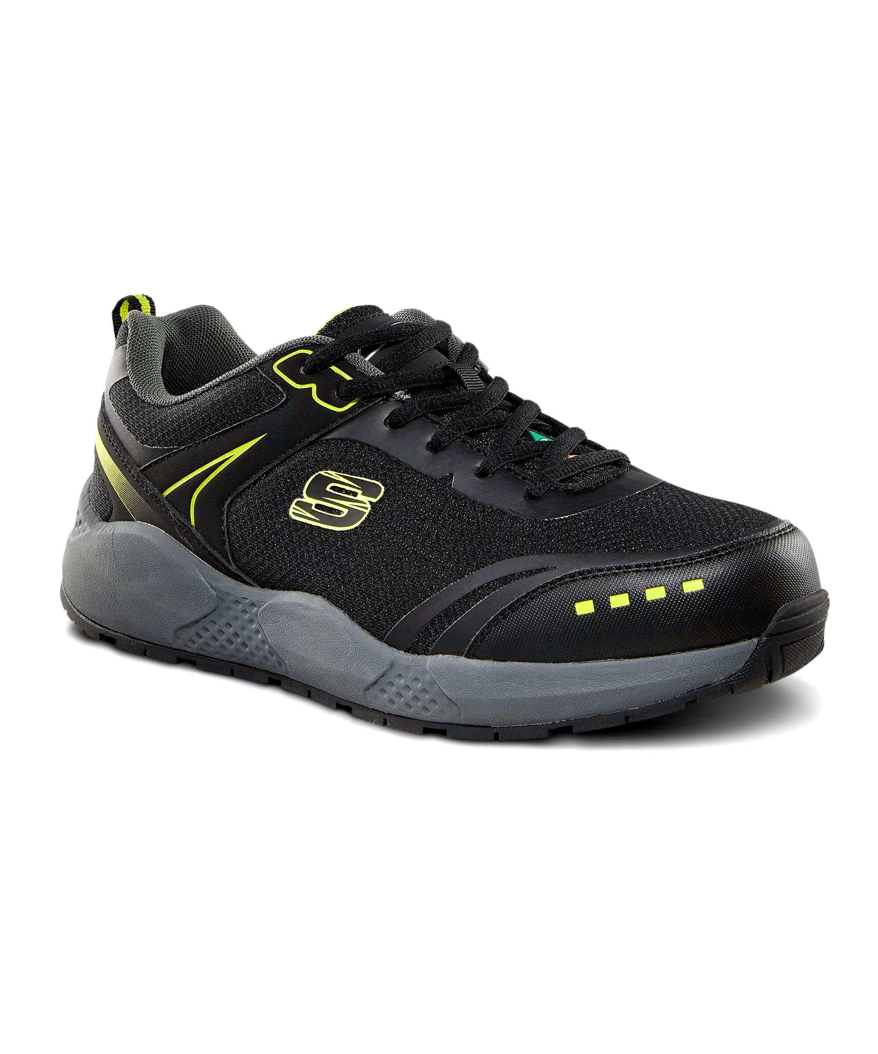 Skechers Men's Steel Toe Steel Plate Safety Work Shoes