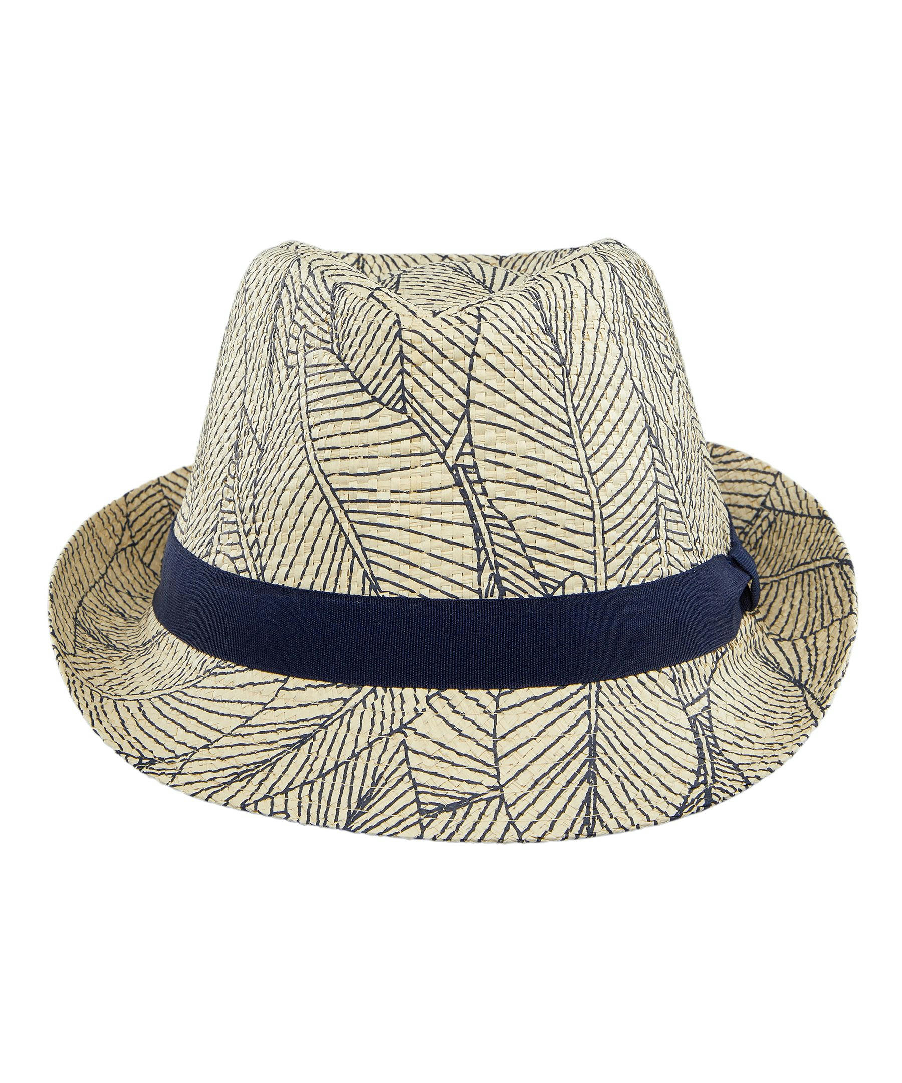 FarWest Printed Fedora Hat