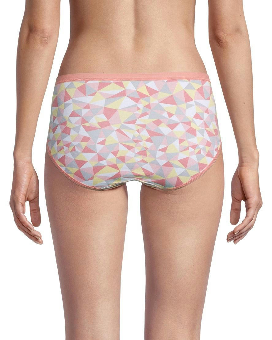 Denver Hayes Women's 2 Pack Perfect Fit Cotton Stretch Hi Cut Panty