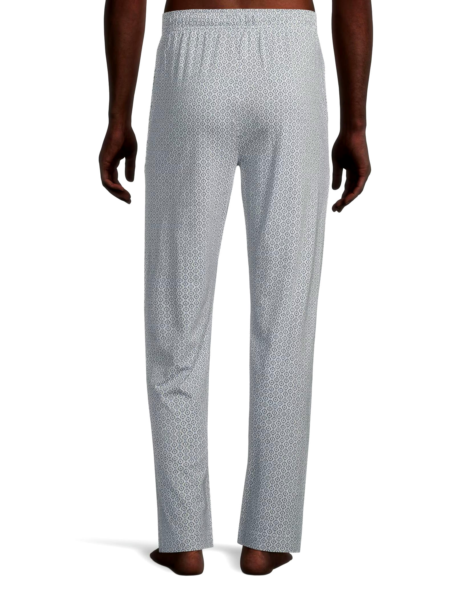 Men's Jersey Print Elastic Waist Lounge Pants