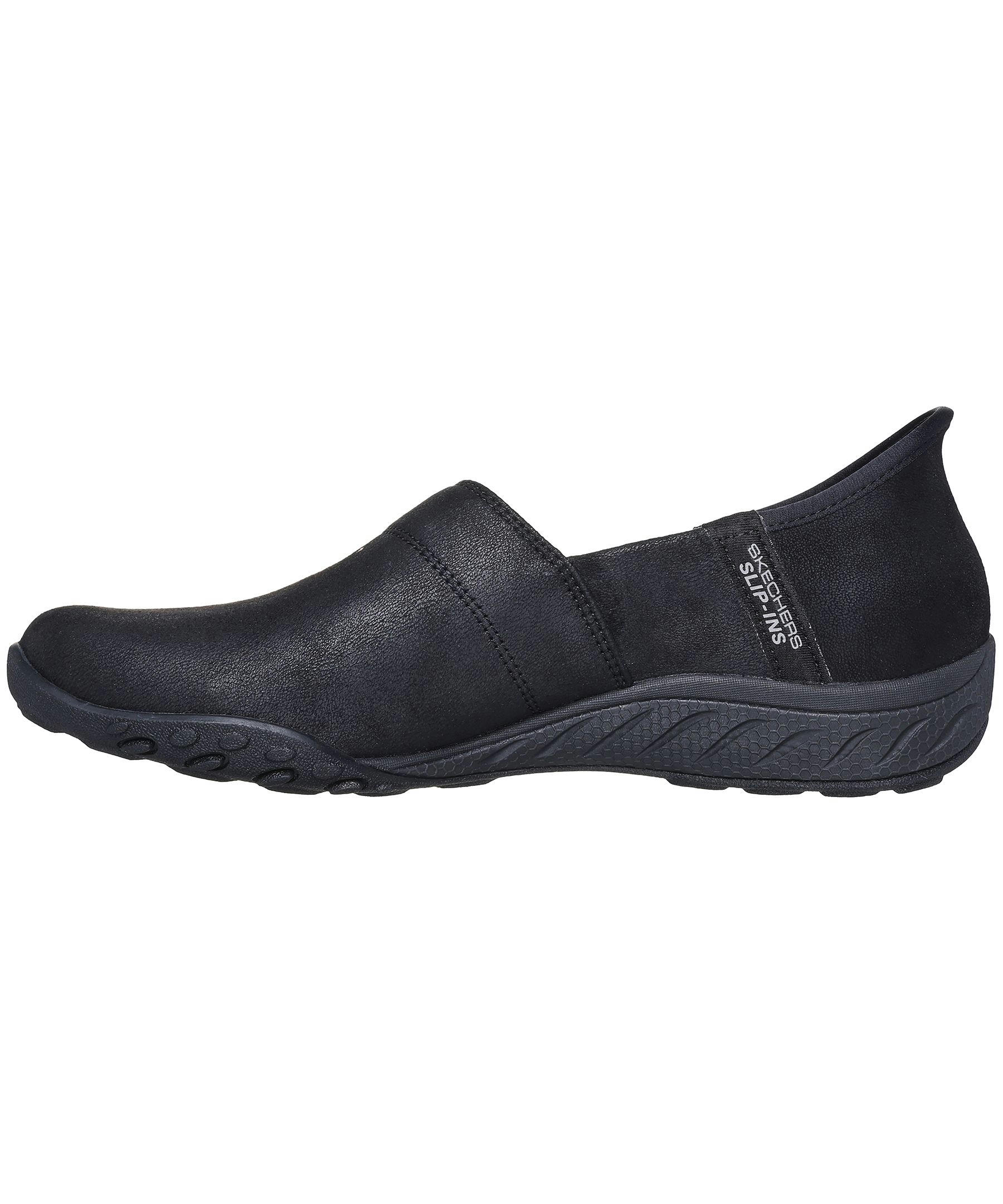 Skechers Women's Breathe-Easy Leather Slip-ins