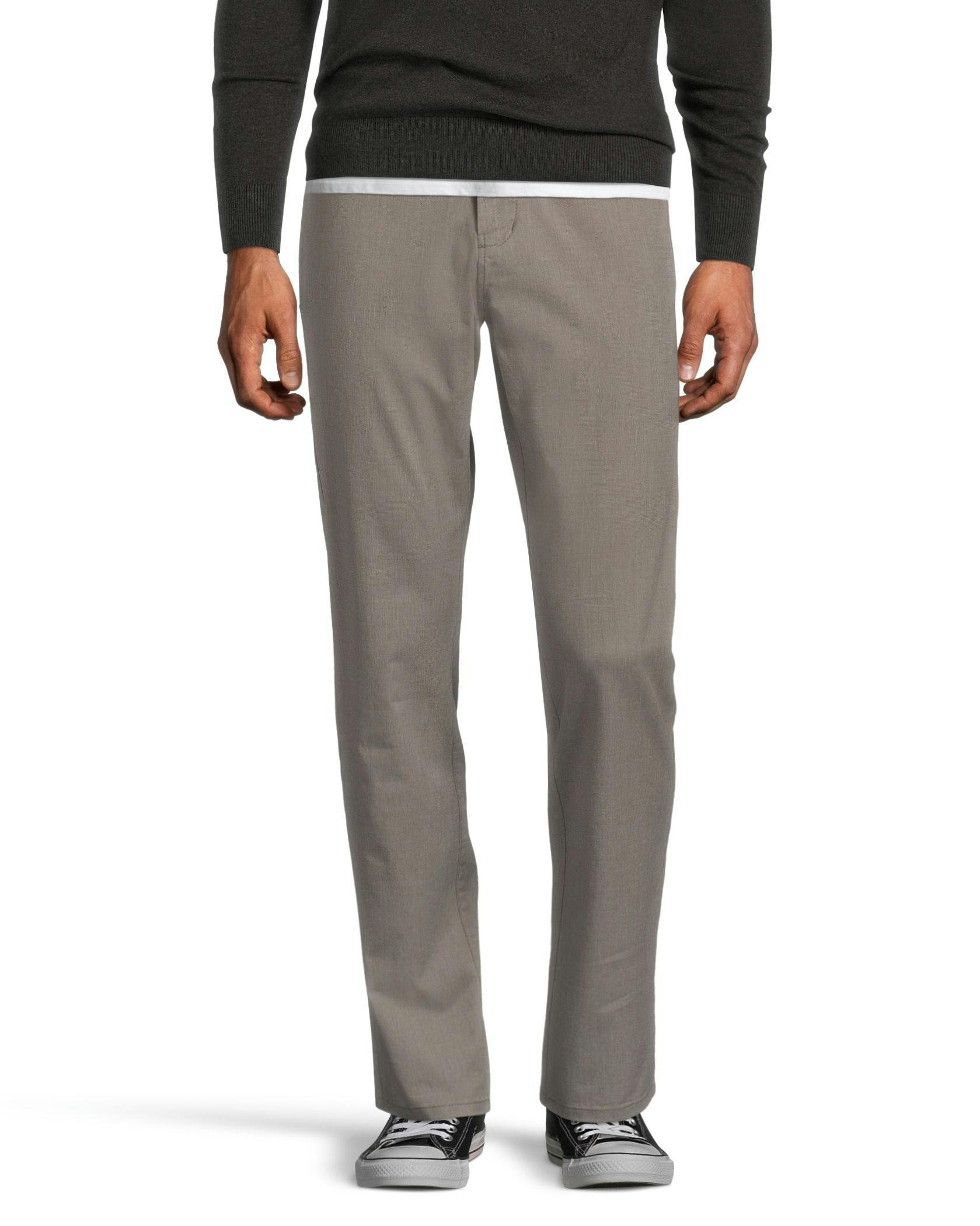 Denver Hayes Men's Stretch 5 Pocket Athletic Chino Pants