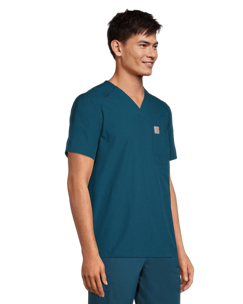 Carhartt Men's Core V-Neck Rugged Flex Scrub Top