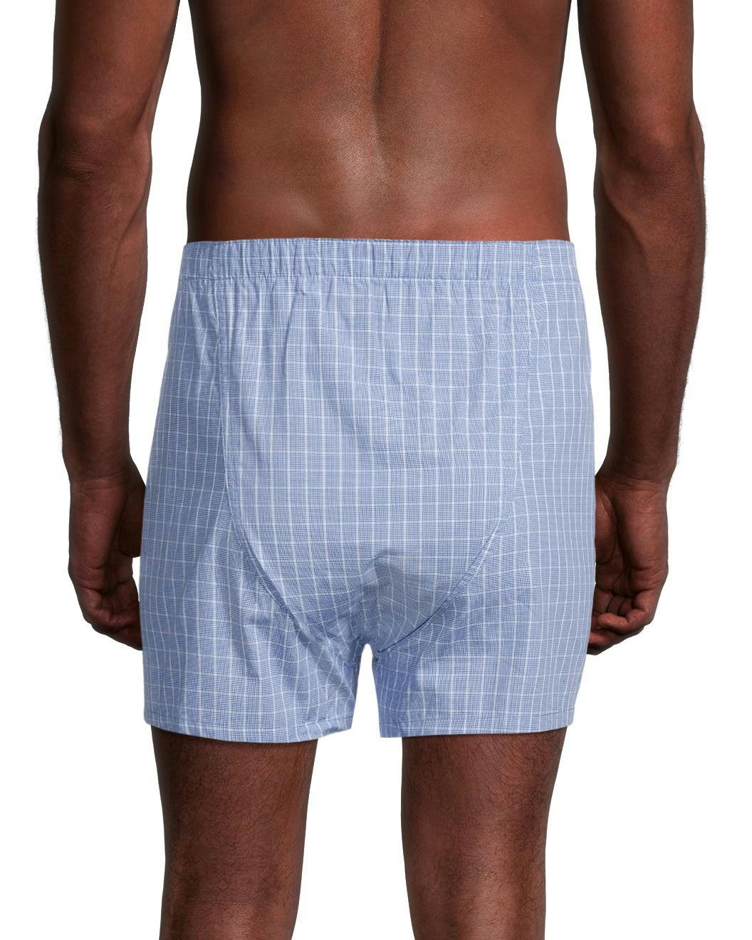 Denver Hayes Men's 3 Pack Classic Woven Boxer Underwear