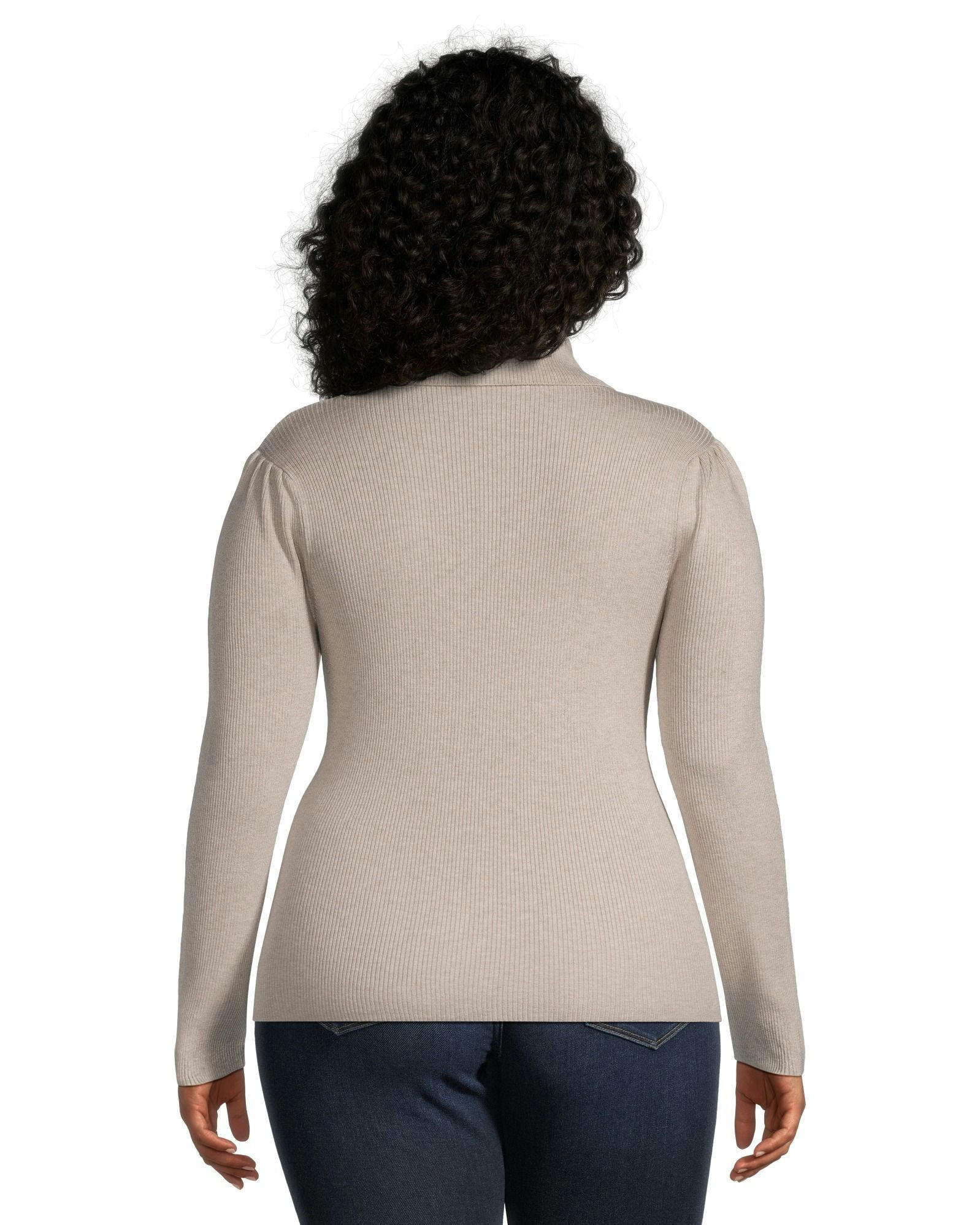 Denver Hayes Women's Fitted Ribbed Turtleneck