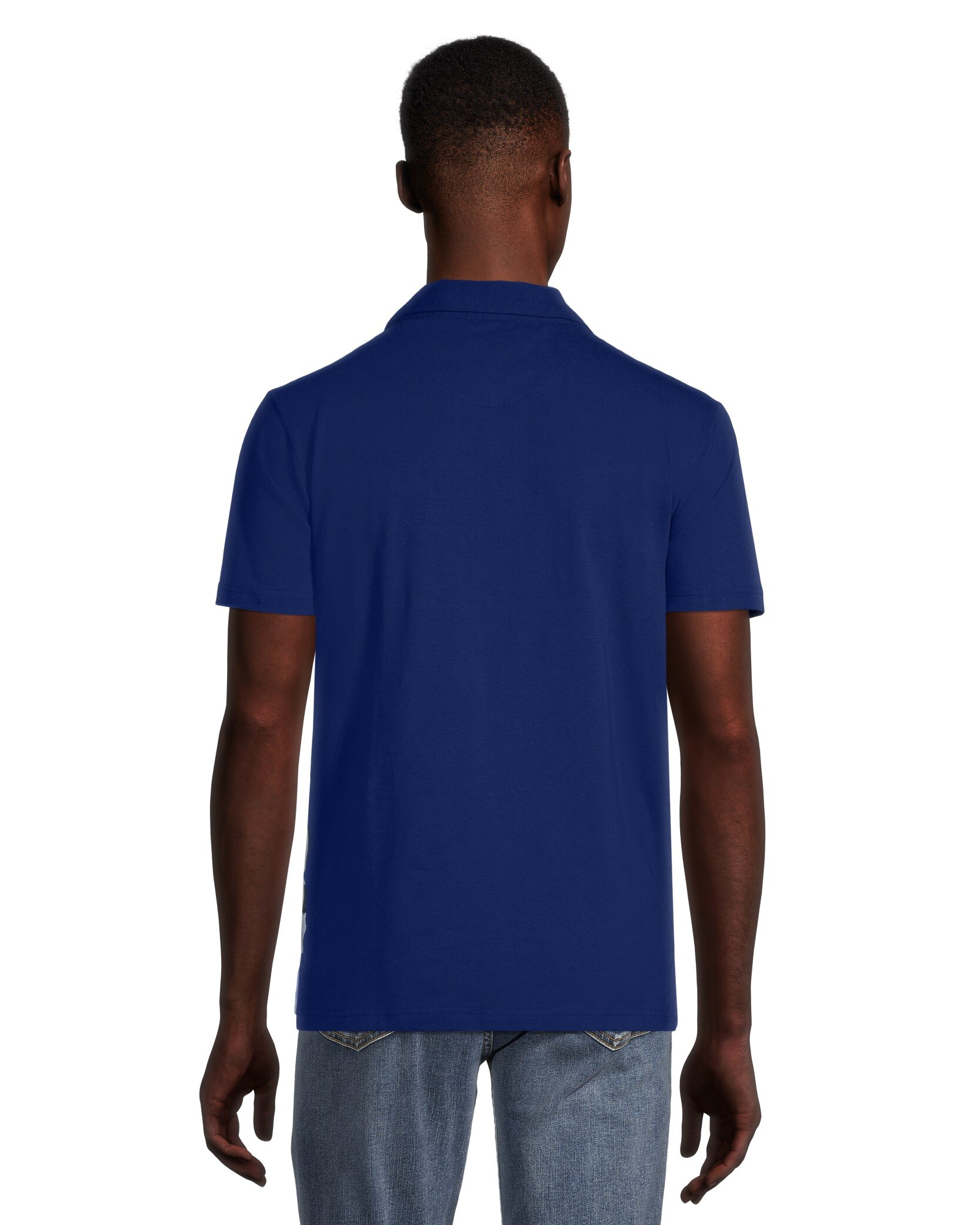 Lois Men's Fletcher Colourblock Short Sleeve Polo Shirt