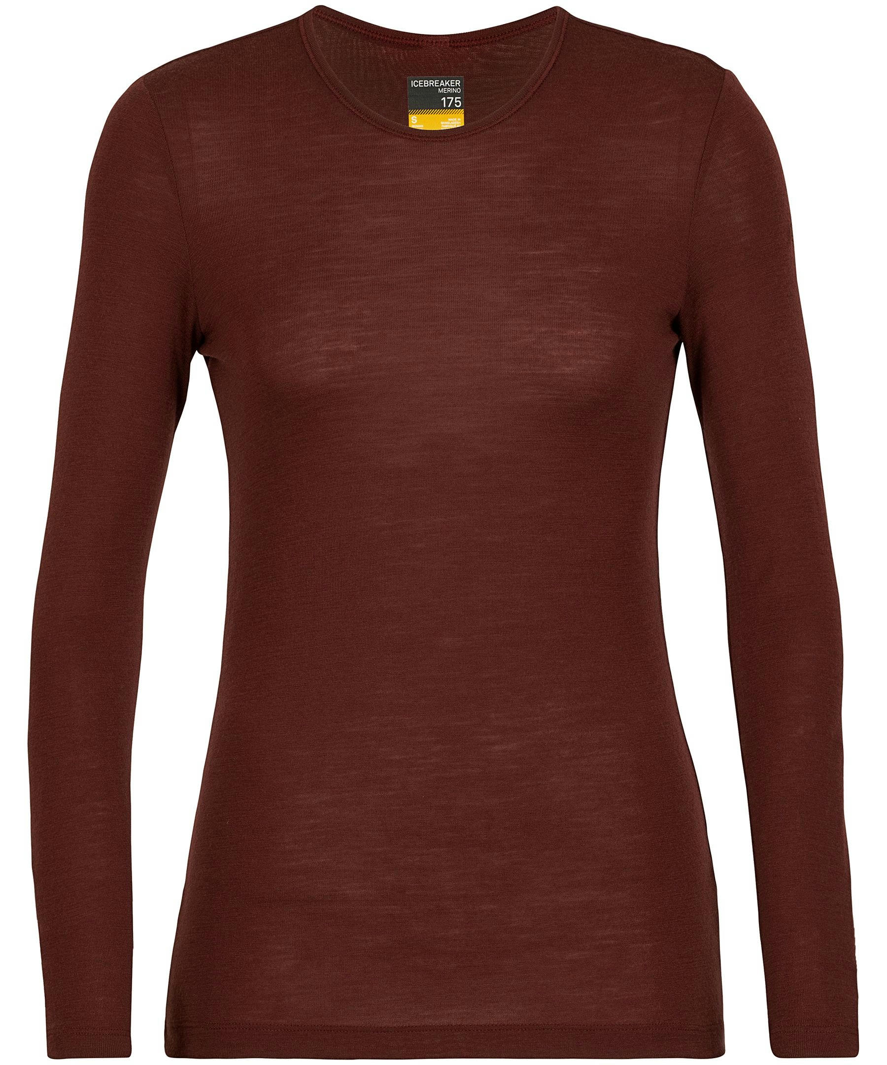 Icebreaker Women's 175 Everyday Crewneck Long Sleeve Base Layer Top