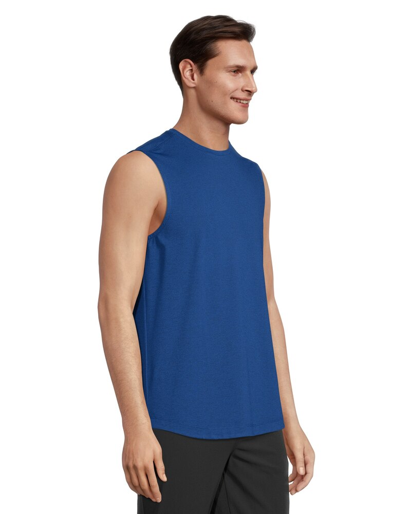 Matrix Men's Perforated FreshTech Crewneck Stretch Mesh Muscle Shirt