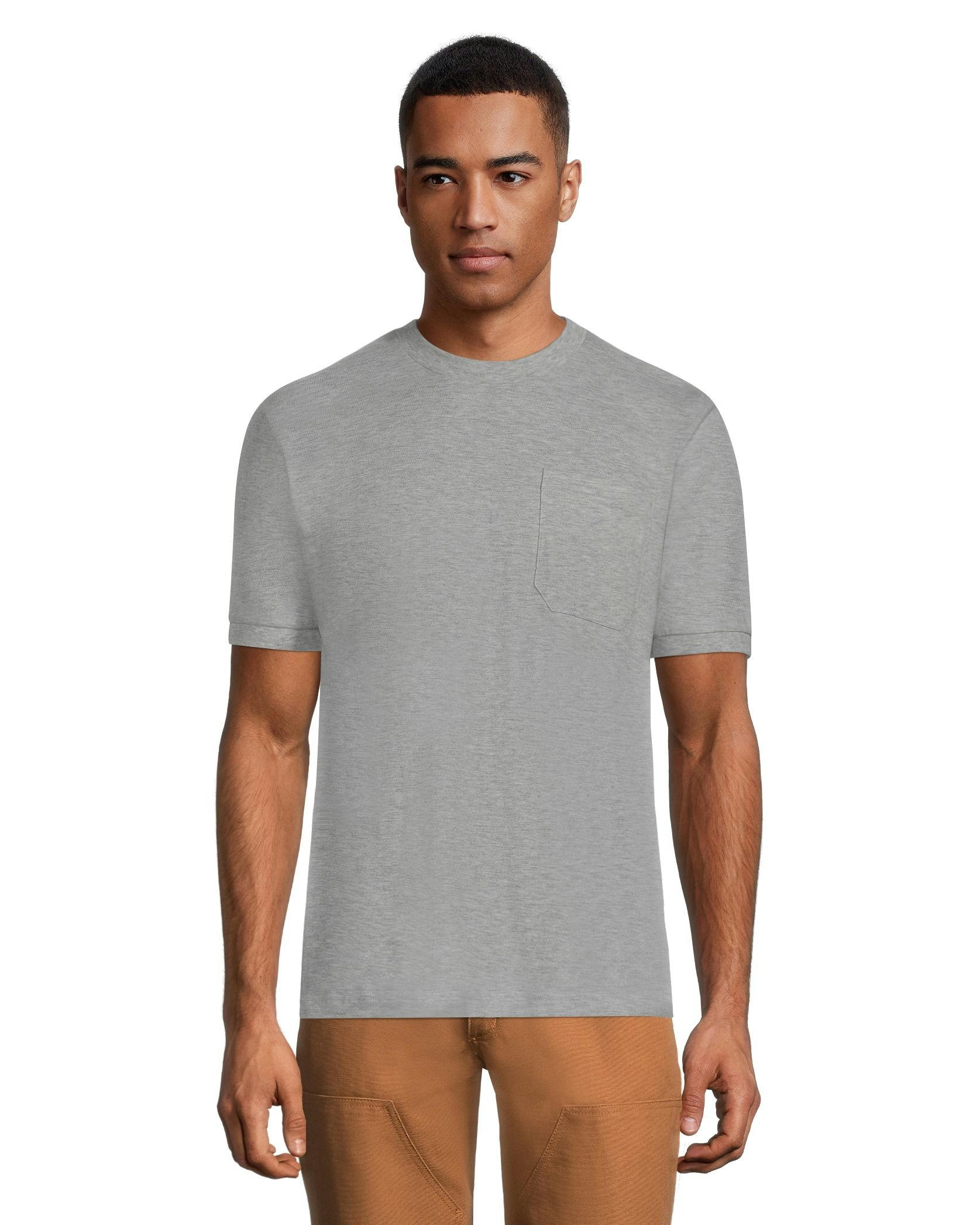 Aggressor Men's Crewneck Work T-Shirt With FRESHTECH