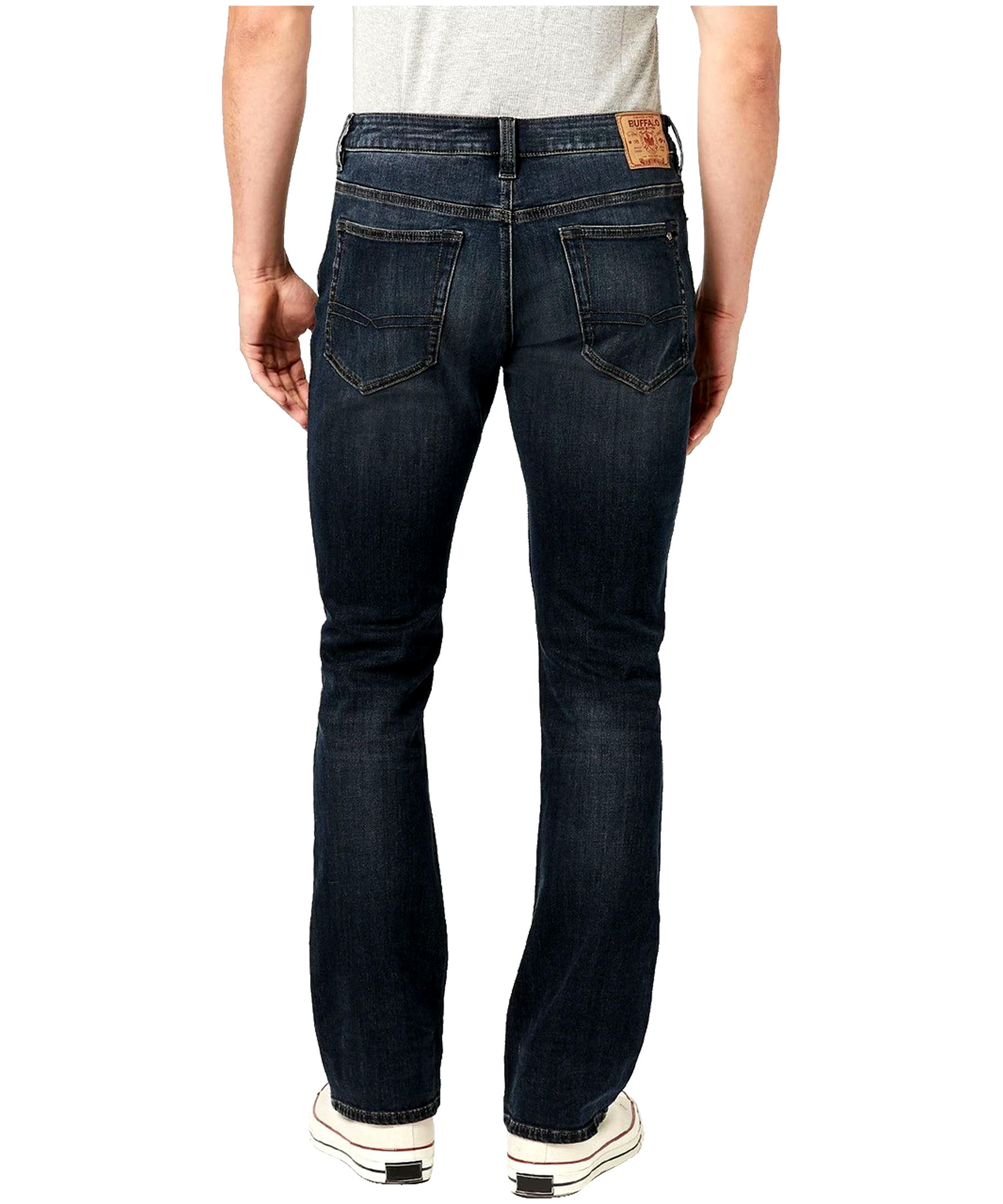 Buffalo Men's King Slim Relaxed Fit Boot Cut Jeans