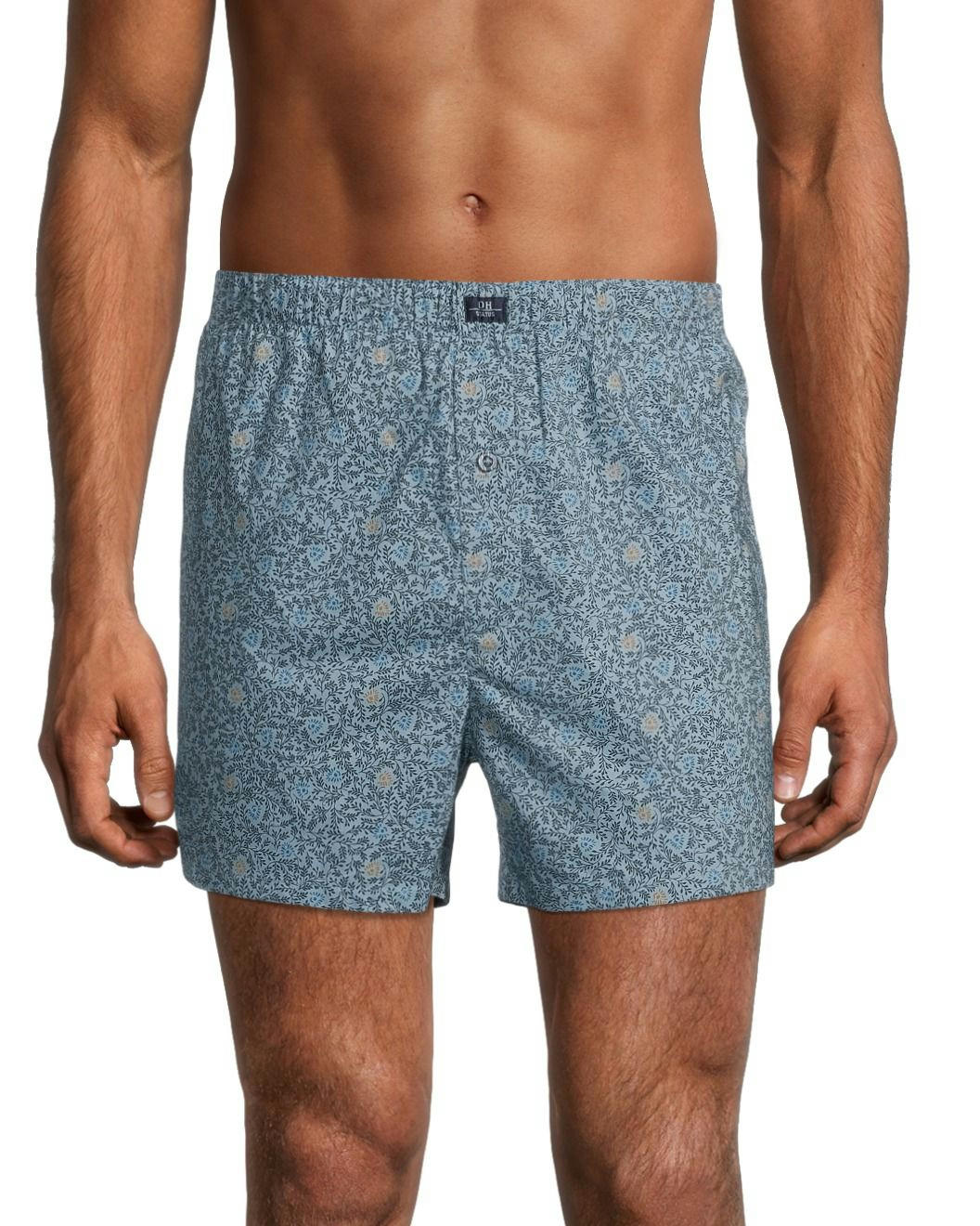 Denver Hayes Men's 2 Pack Woven Boxer