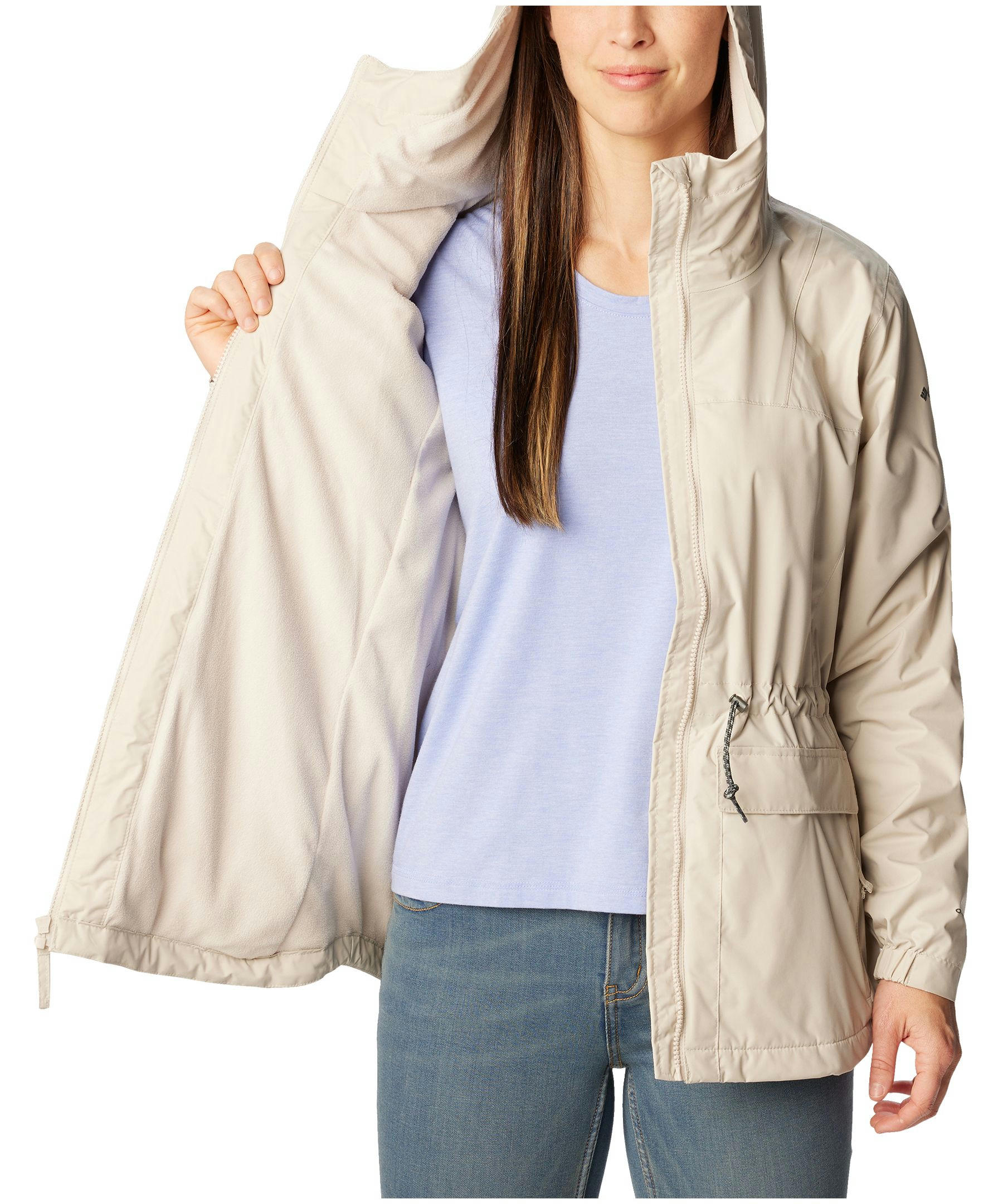 Columbia Women's Sweet Creek Omni-Tech™ Fleece Lined Rain Jacket